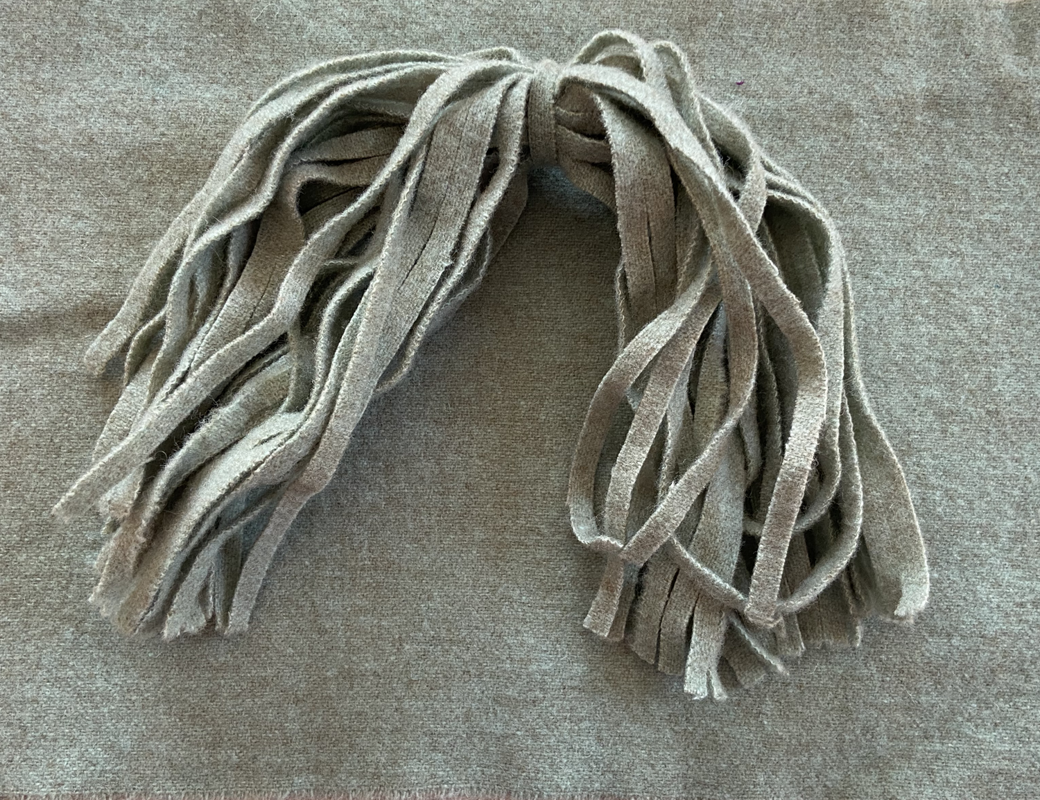100 Lights and Darks #8 Primitive Rug Hooking or Punch Needle Cut Wool Strips