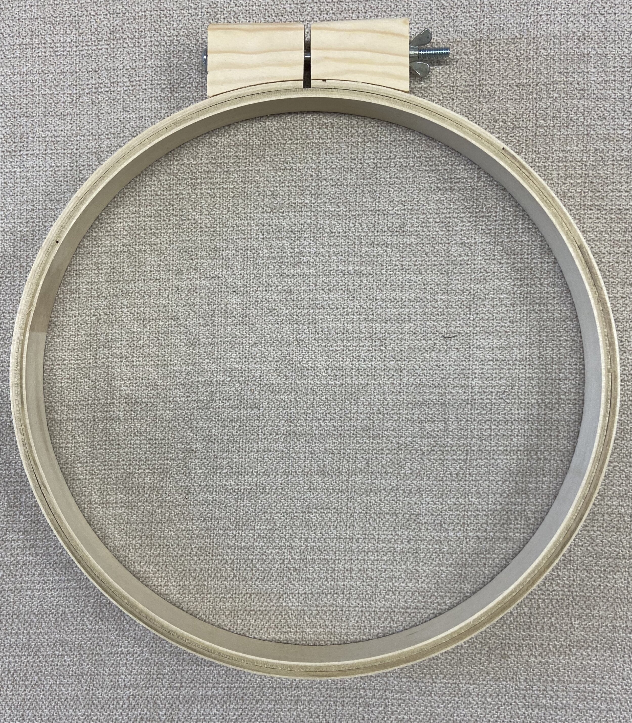 Quilting Hoop for Rug Hooking, Quilting, Punch Needle - 14 Inch Round by 1  inch Wooden Hoop to Stretch Your Pattern Taut — loop by loop studio