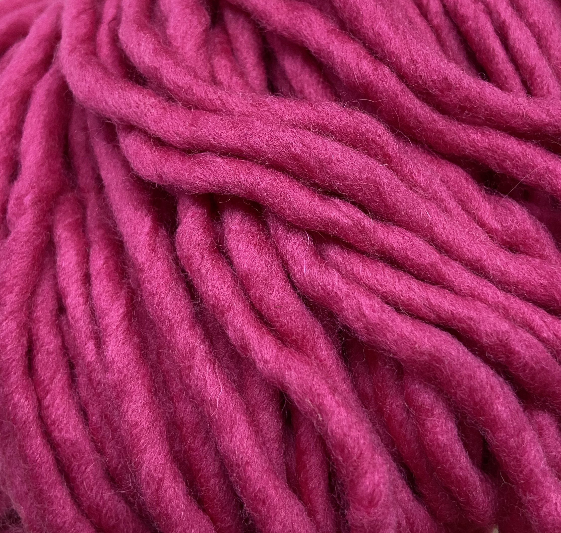 Lotus Pink - Burly Spun Yarn by Brown Sheep Co. 8oz 100% Wool Single Ply,  Super Bulky Yarn for Rug Hooking, Punch Needle or Weaving - Two Sizes to  Choose From —