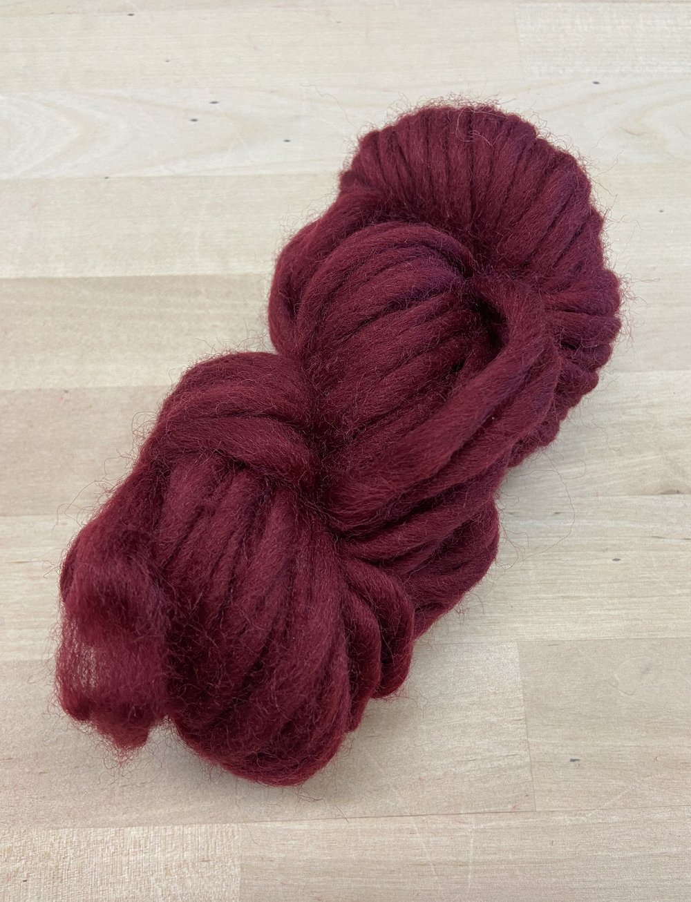 RED BRICK- Hand Dyed Shades of Red Brown Worsted Yarn for Rug Hooking -  RSS306