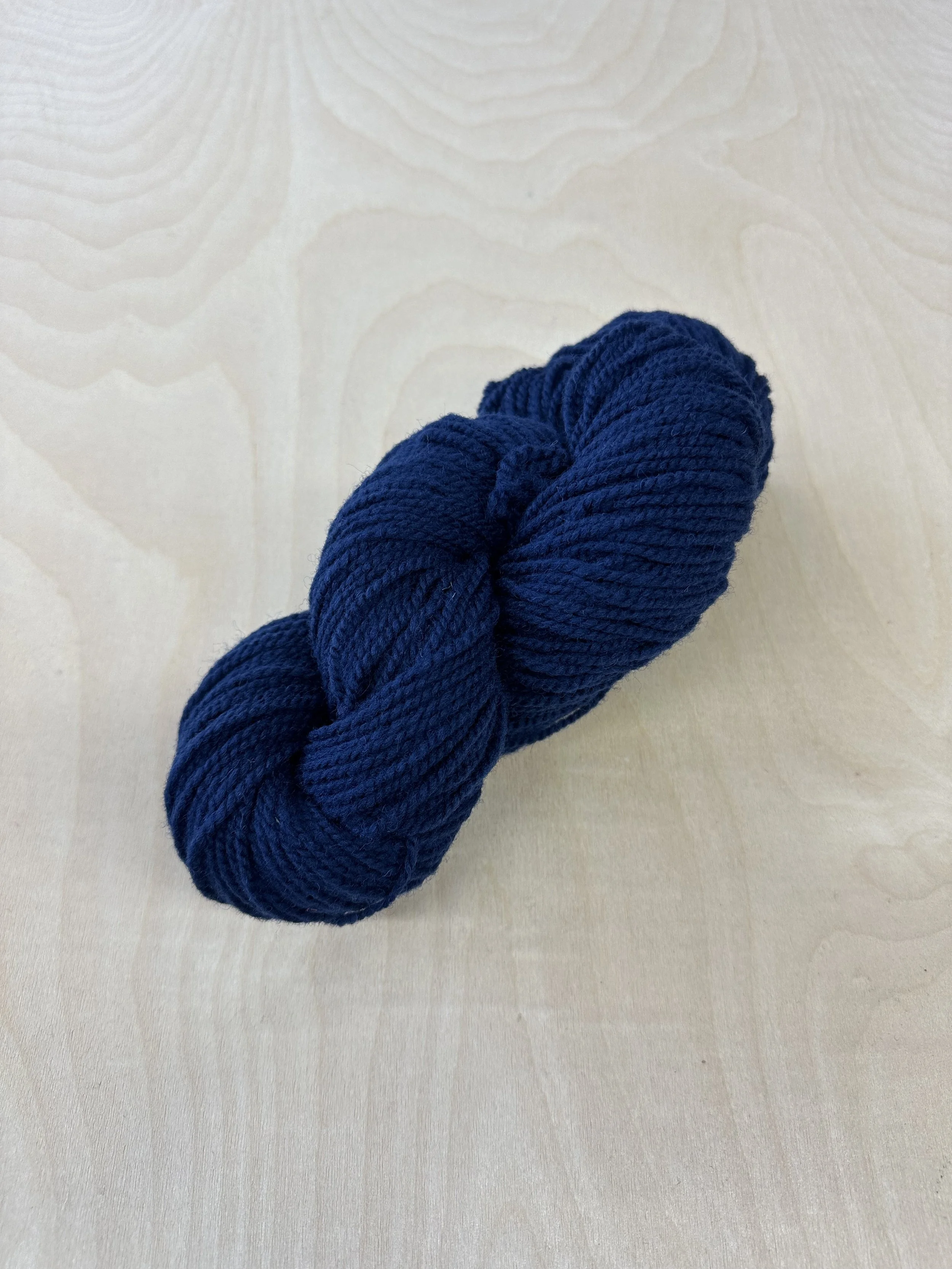 Navy Heritage Rug Hooking Wool Yarn - Briggs & Little 2 Ply - 4oz of Wool for Rug Making