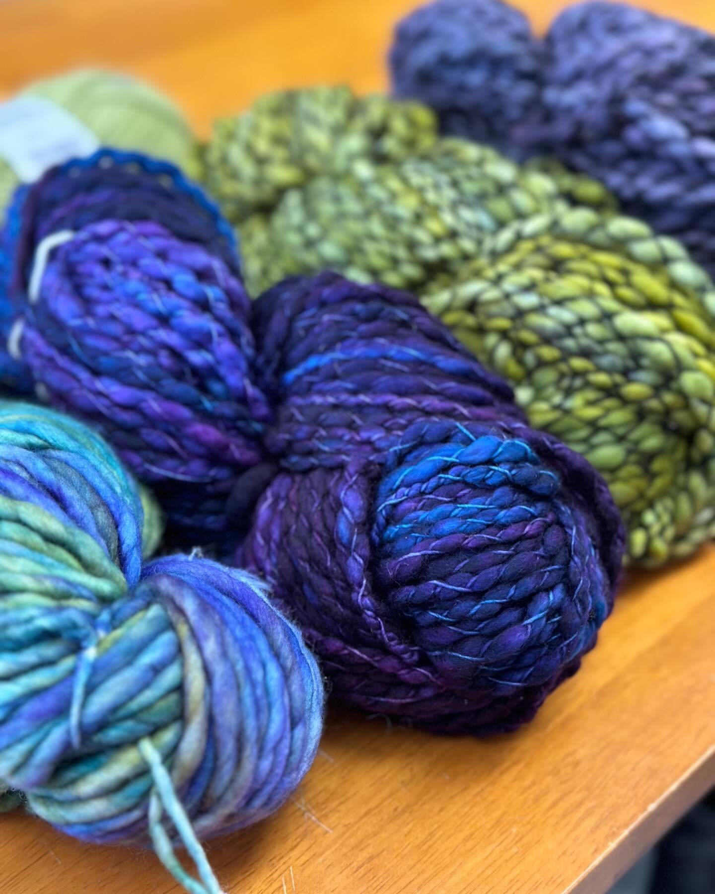 I&rsquo;m loving this palette that a customer picked out yesterday! Can&rsquo;t wait to see what they hook up! #rughooking #rughookingwool #rughookingyarn #rughookersofinstagram #rughookingsupplies #yarnlove #yarn #wool #rugmaking #punchneedle