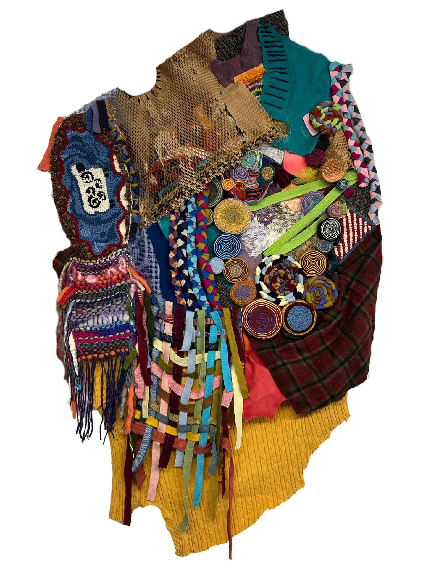 This is the current state of a collage I&rsquo;ve been working on for over a year. It&rsquo;s the first in the series of collages I&rsquo;ve been working on and I thought it was finished many times. Perhaps this is it? We will see! Roughly 34 by 45 i