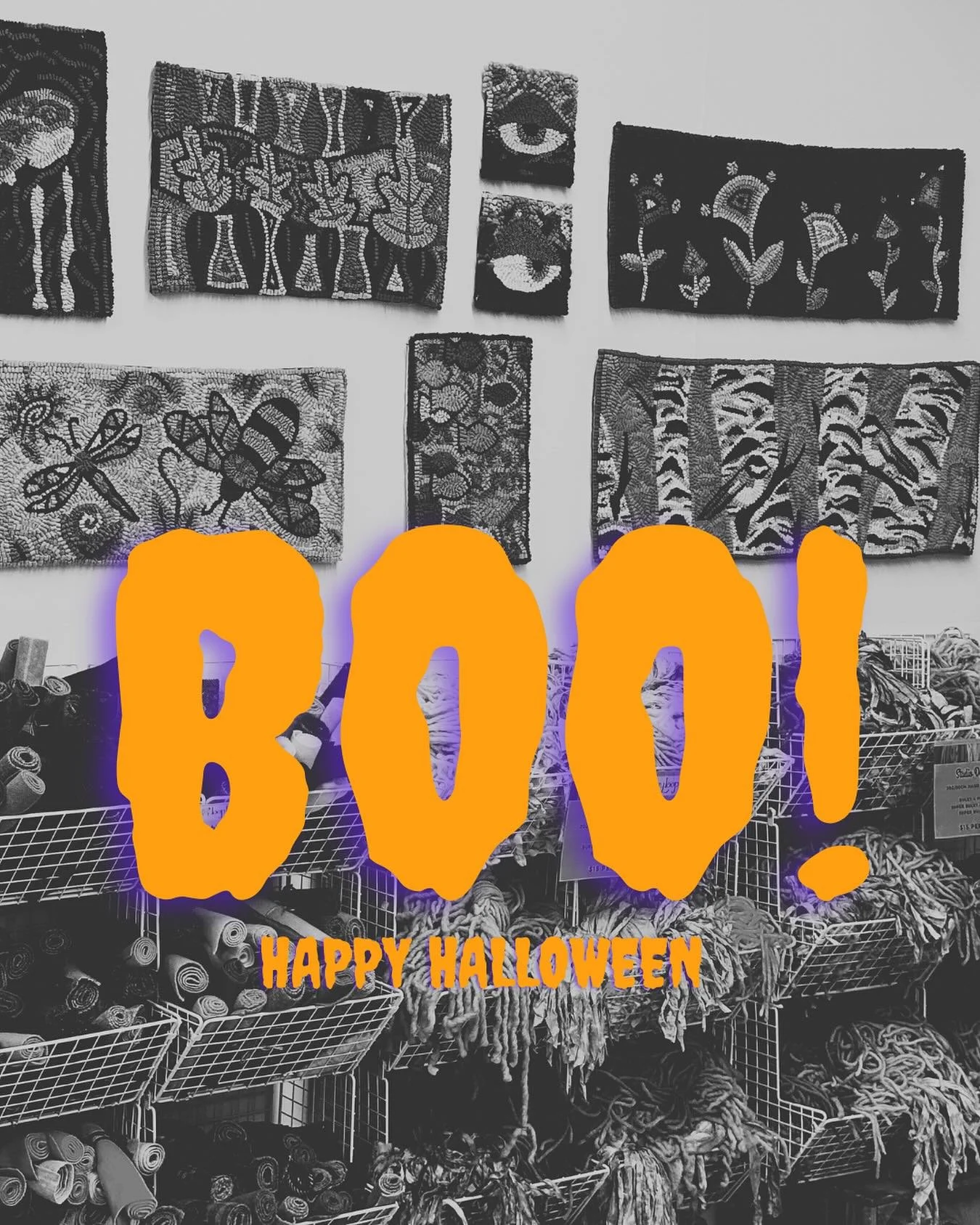 Happy Halloween from Loop by Loop Studio! We are on our way to the @nefiberfestival this weekend! 9am tomorrow sharp! Tomorrow is also the day that many Americans may need help feeding themselves and their families. Donate to your local food bank tod