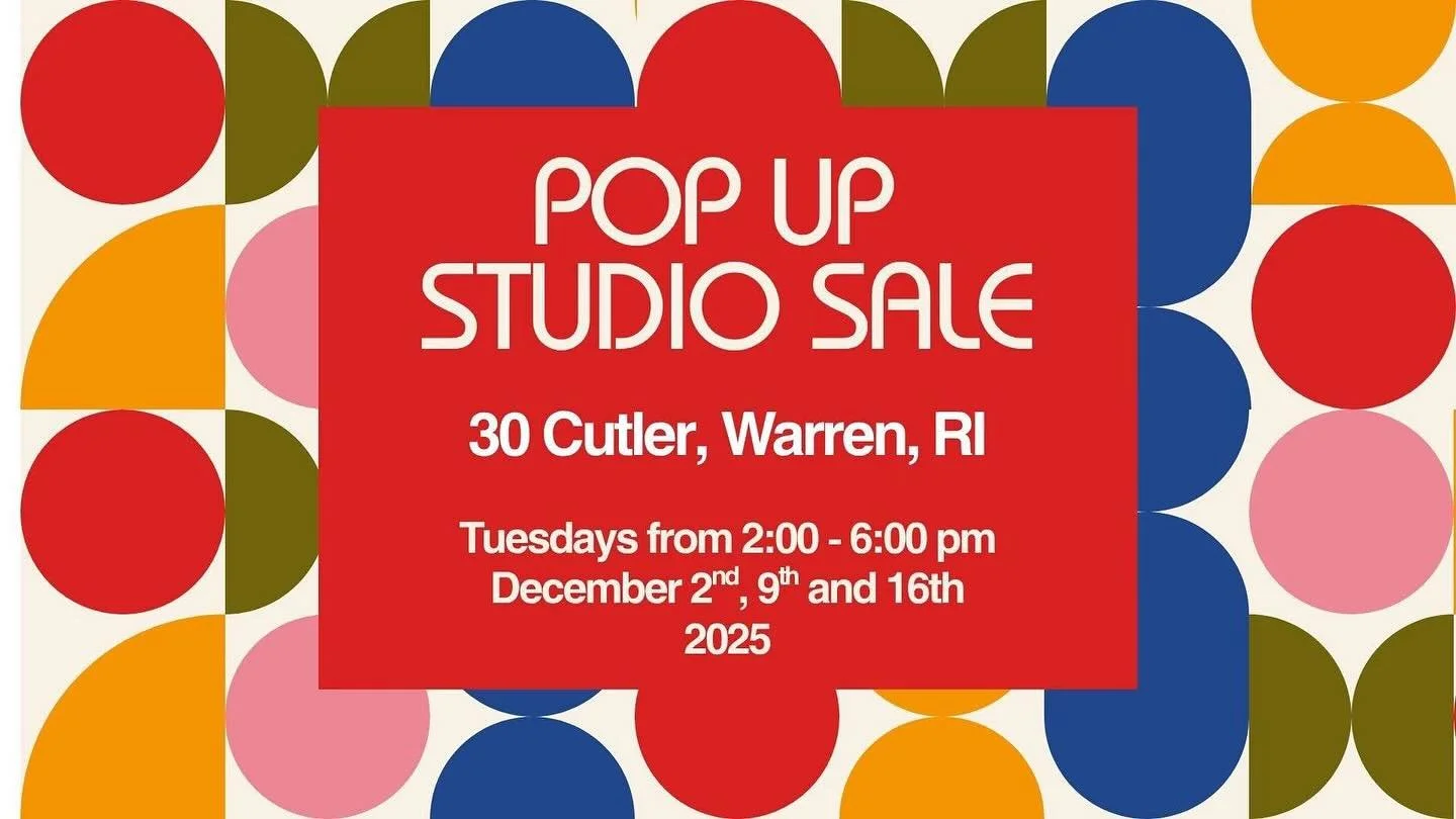 Some of the artists at @30cutlerstreet are holding a few open studio afternoons in December! Come visit on December 2nd, 9th, on 16th from 2-6pm to pick up a gift or check out our studios! You can also always make an appt with us to come shop Loop by