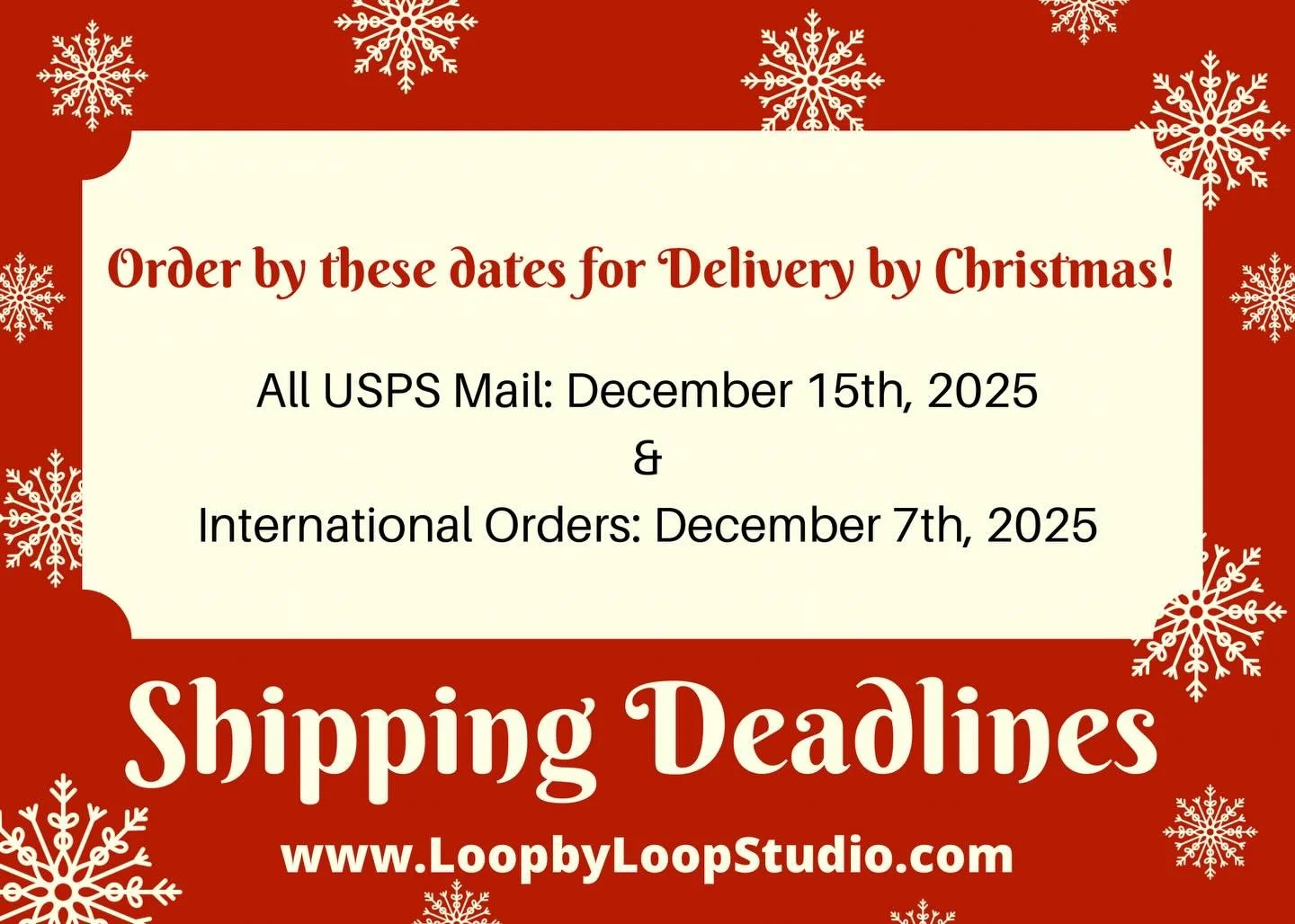 One week to order for delivery by Christmas Day! Thanks to everyone who has ordered this holiday season so far! #rughooking #hookedrug #rughookersofinstagram #rugmaking #fiberart #textileart #fiberartist #textileartist #craftkits