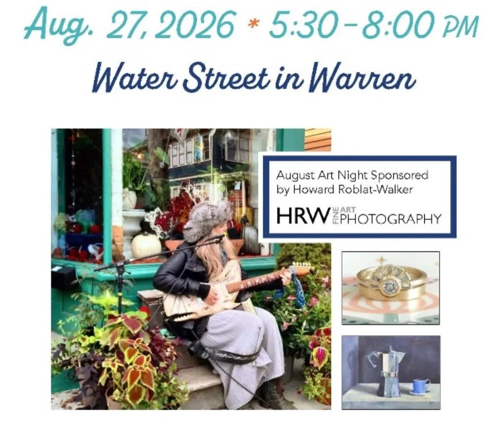 I&rsquo;ll be Plein Air Stitching on Water Street in Warren, RI on Thursday night! Come down to see my demo and check out some rug hooking! While you&rsquo;re at it, see some performers, artists, and grab a bite to eat! Follow @artnightbw to see all 