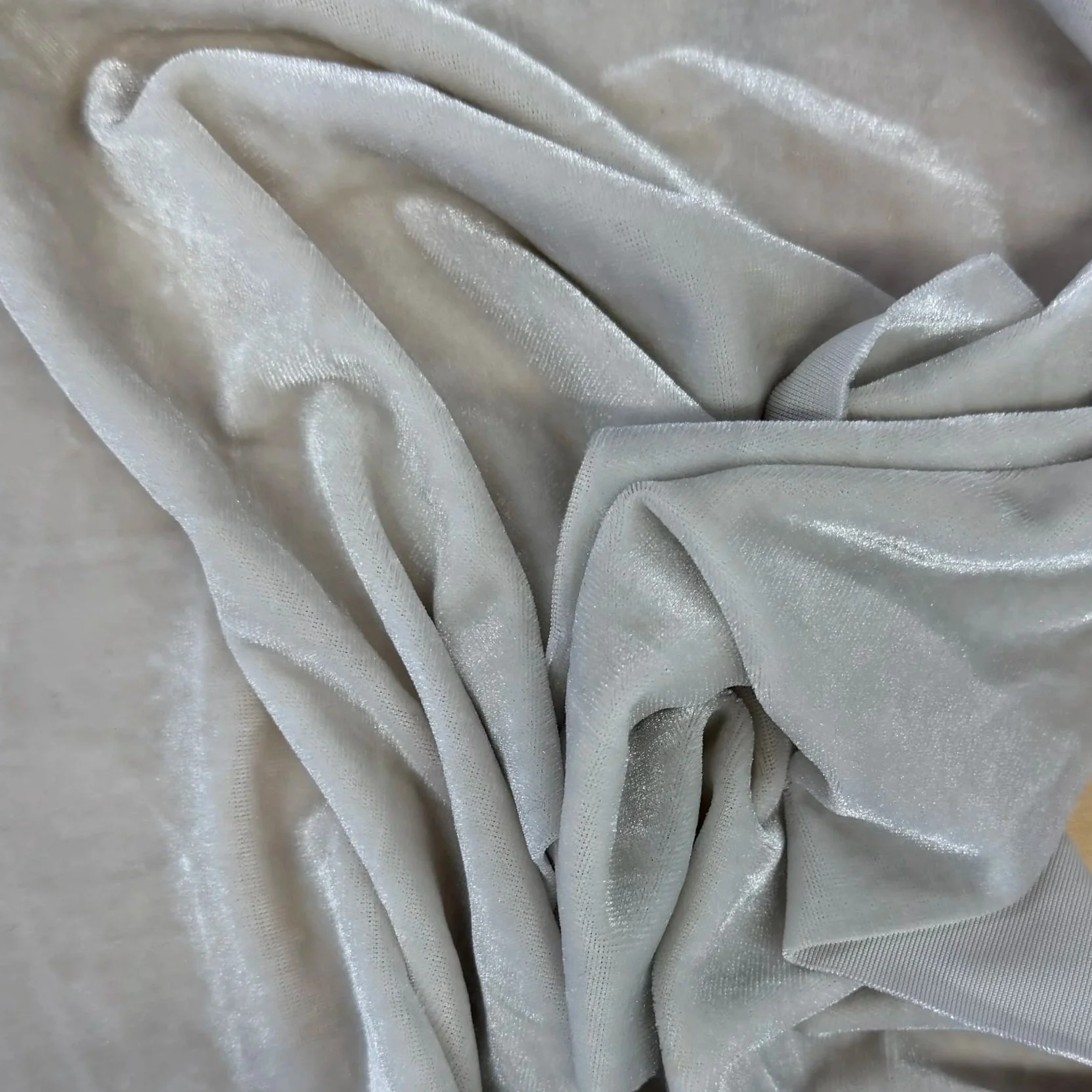 Velvet - White - Hand dyed 6 x 30 inch fabric for Rug Hooking, Punch Needle, Weaving, Applique, and More! (Copy)