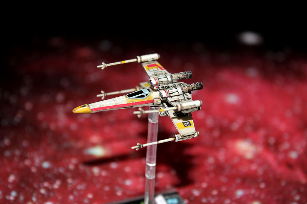 Forum Member - RobJedi - Repainted X-Wing Miniature