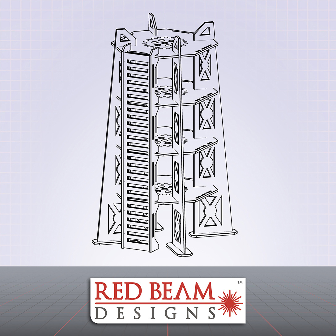 Complex Red - 4 Storey Tower