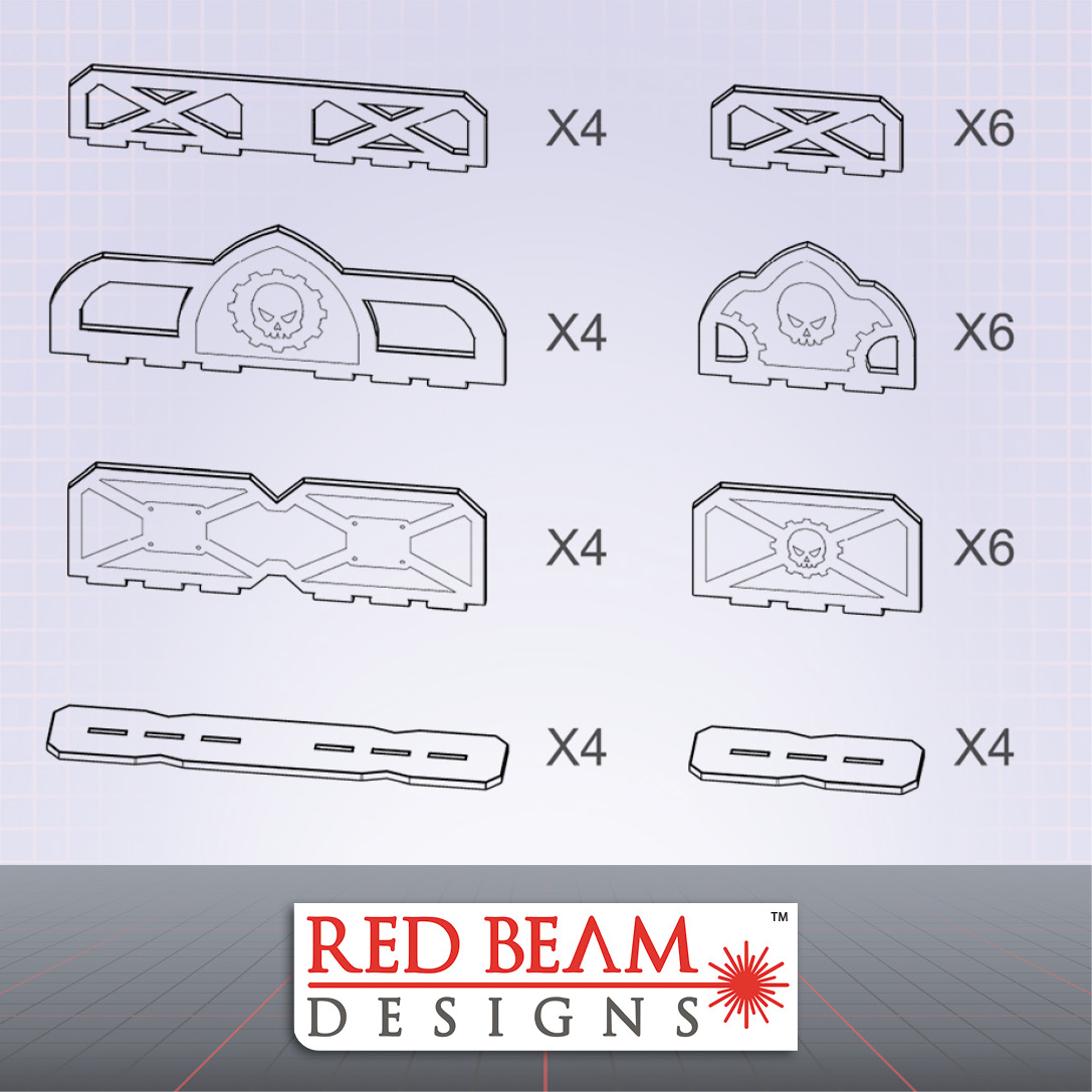 Complex Red - Barrier & Barricade Set