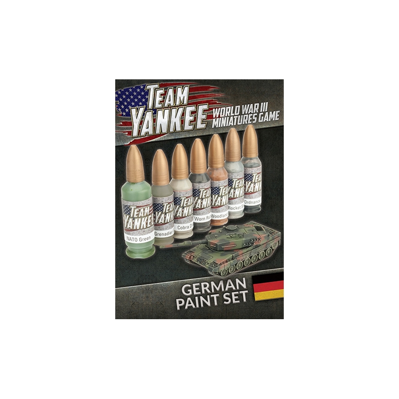 Team Yankee German Paint Set