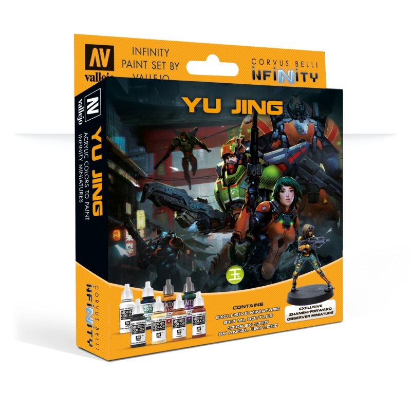 Yu-jing Model Colour Set - Infinity With Exclusive Miniature