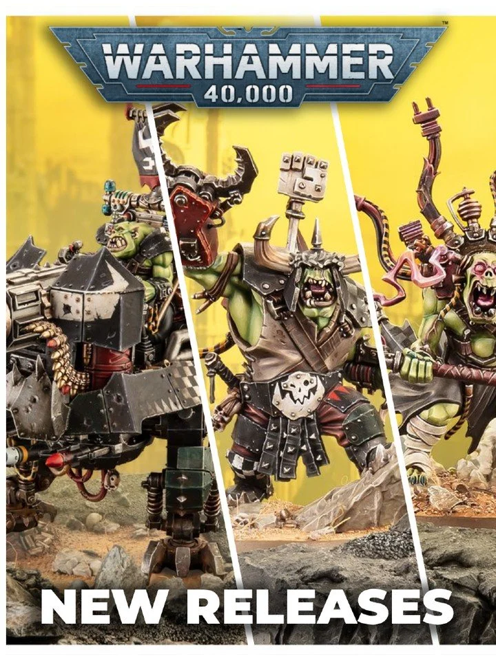Get your WAAAAAGH on! New Ork Boyz are ready to purchase NOW!

Shop today at Wayland Games.

#warhammer40k #warhammer #warhammer40000 #orks