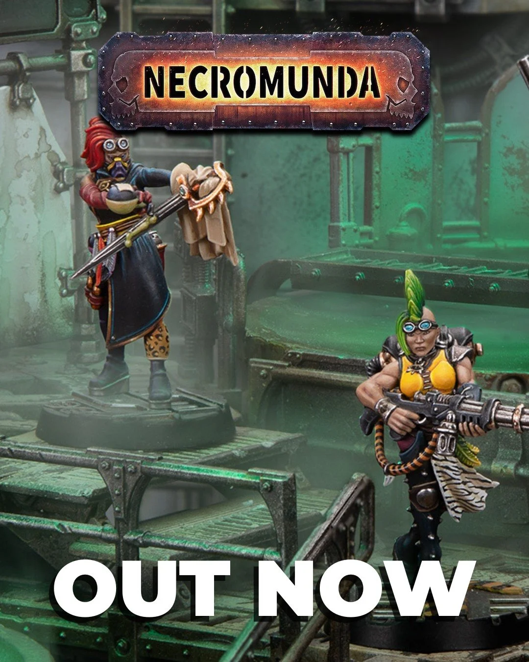 The Underhive awaits you! Make sure to nab the latest Necromunda releases, all at up to 20% off RRP via the link in our bio 💥

#Necromunda #warhammernecromunda #gamesworkshop
