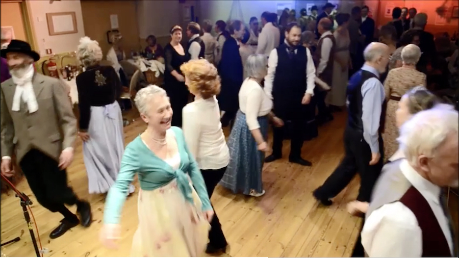 Dancing at the Regency Ball