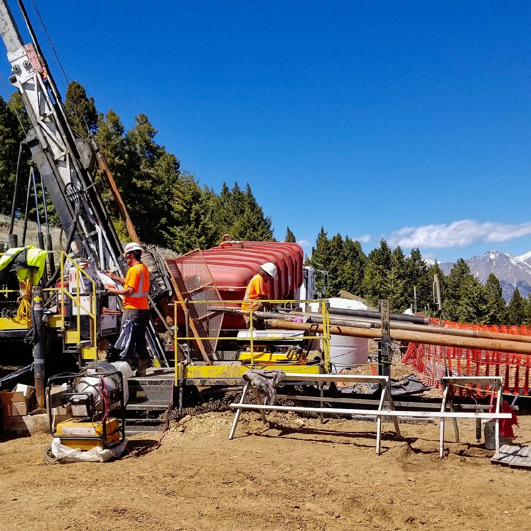 PQ core drilling, Empire Mine