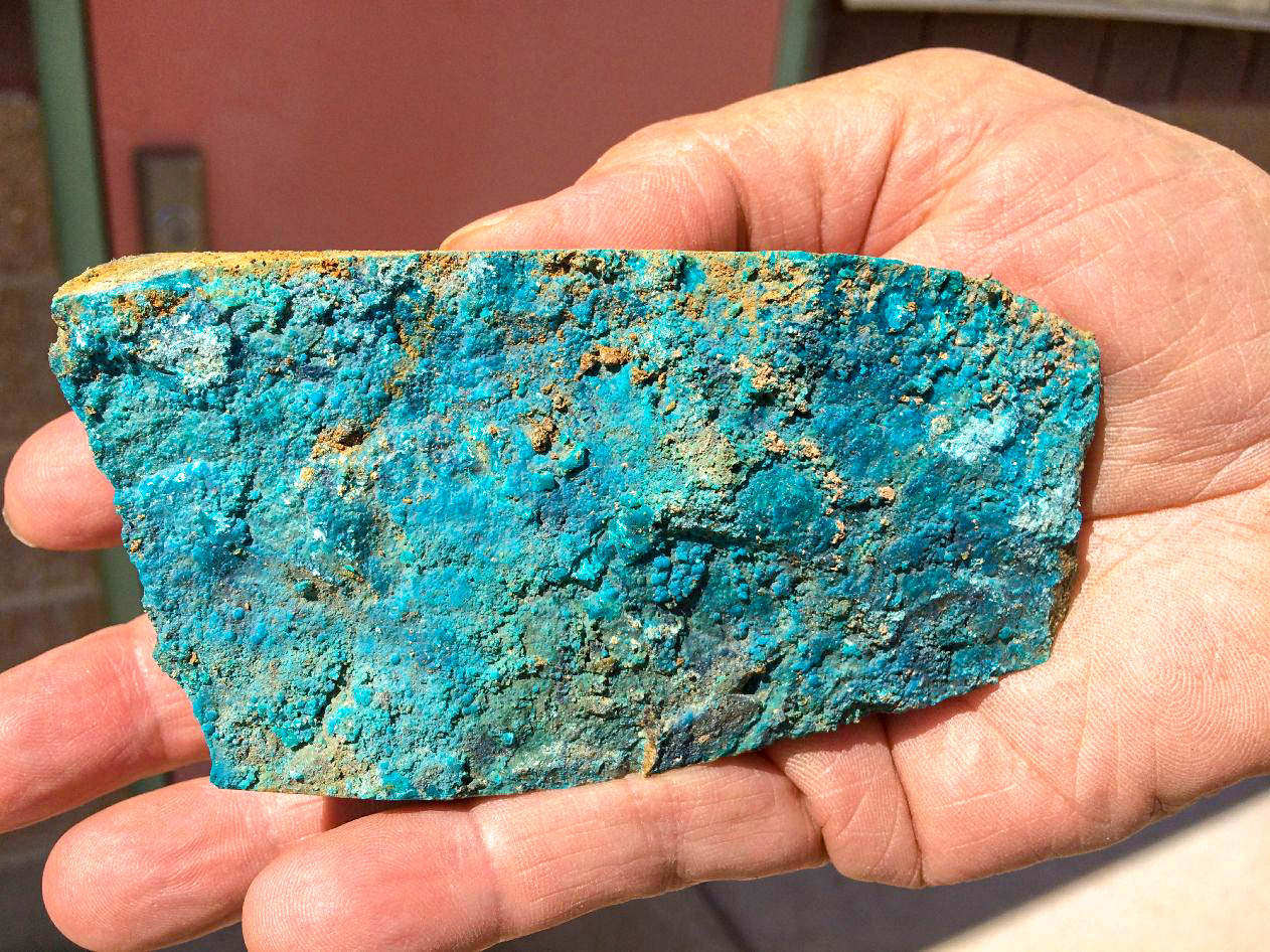 Copper oxide diamond drill core 2018