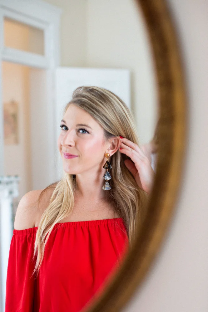 Blue Multi Triangle Fans