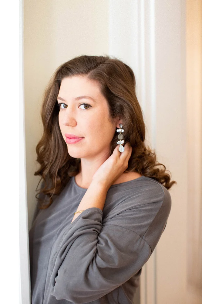 Grey MOP and fresh water pearl drops 