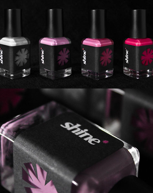 Nice. Packaging is dope, fact they got that brand name is … brilliant . Pun intended.
Shine - a freelance mobile nail salon in ?? mystery place.
via