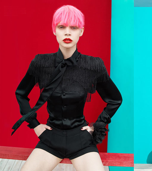 Pink + red.  Images: Karen