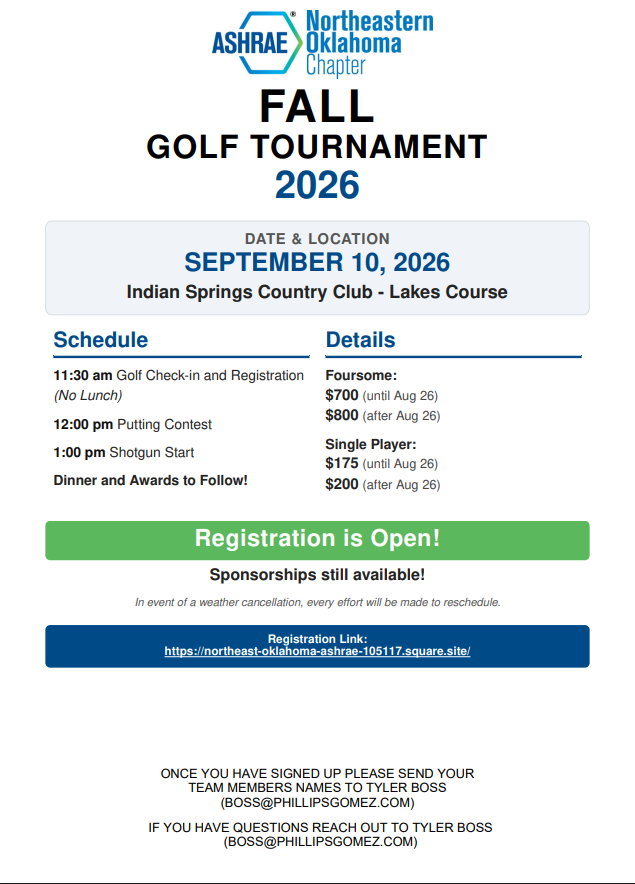 Fall Golf Tournament