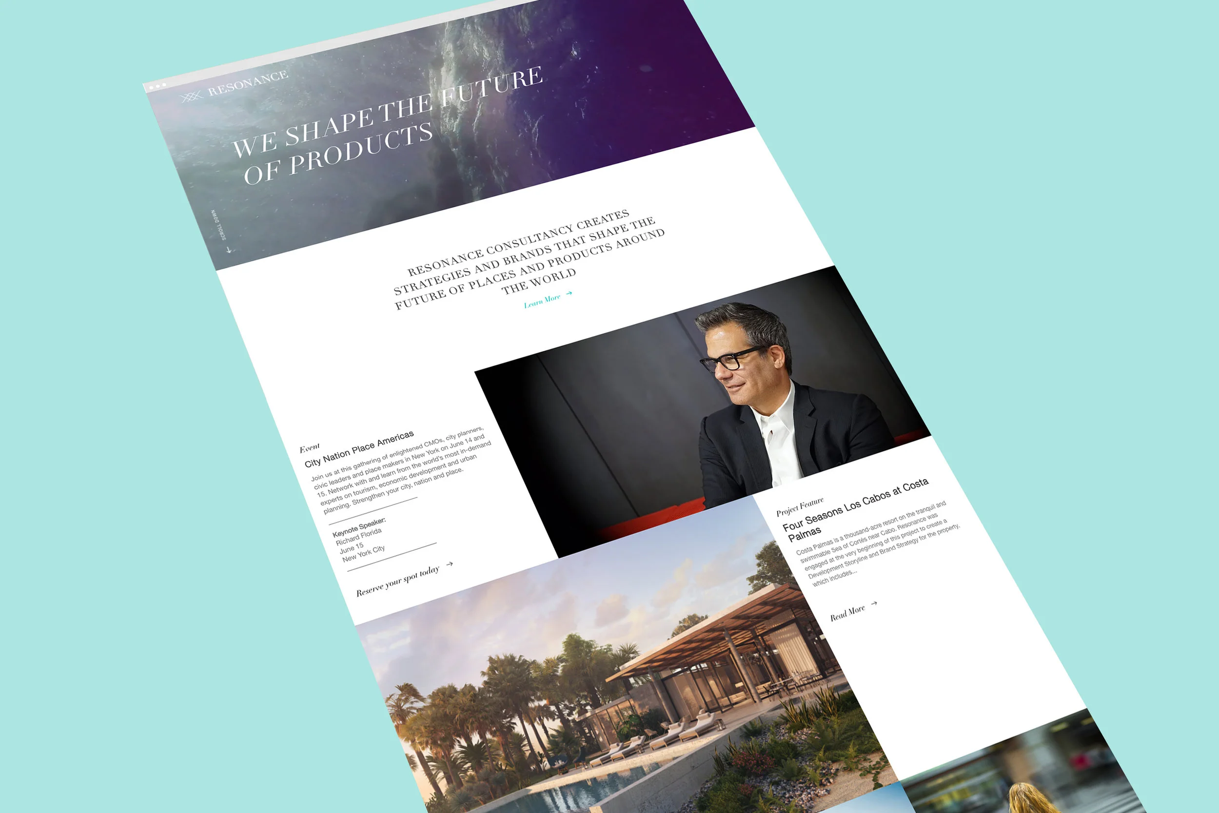 Resonance Consultancy Website