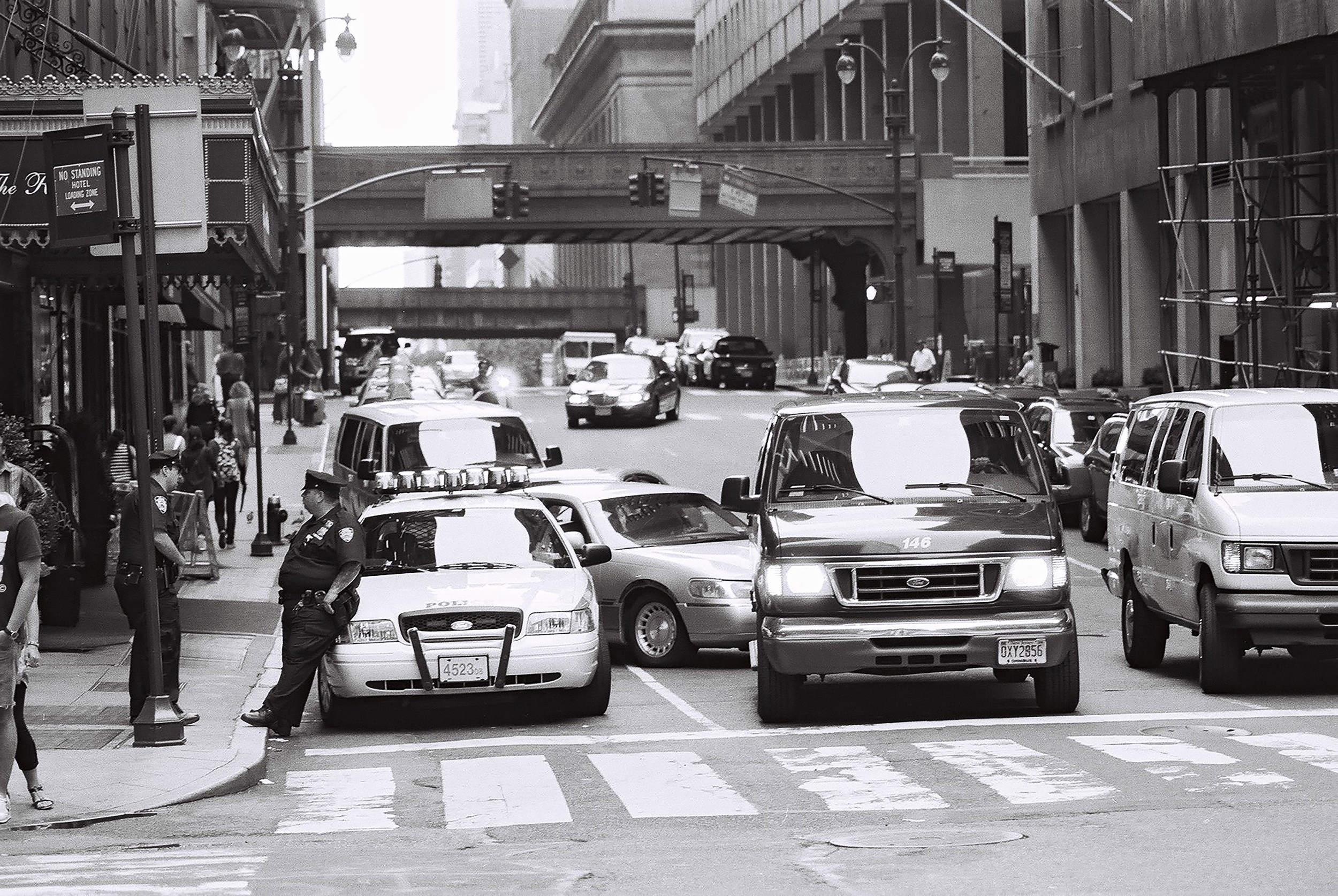 New York street view.