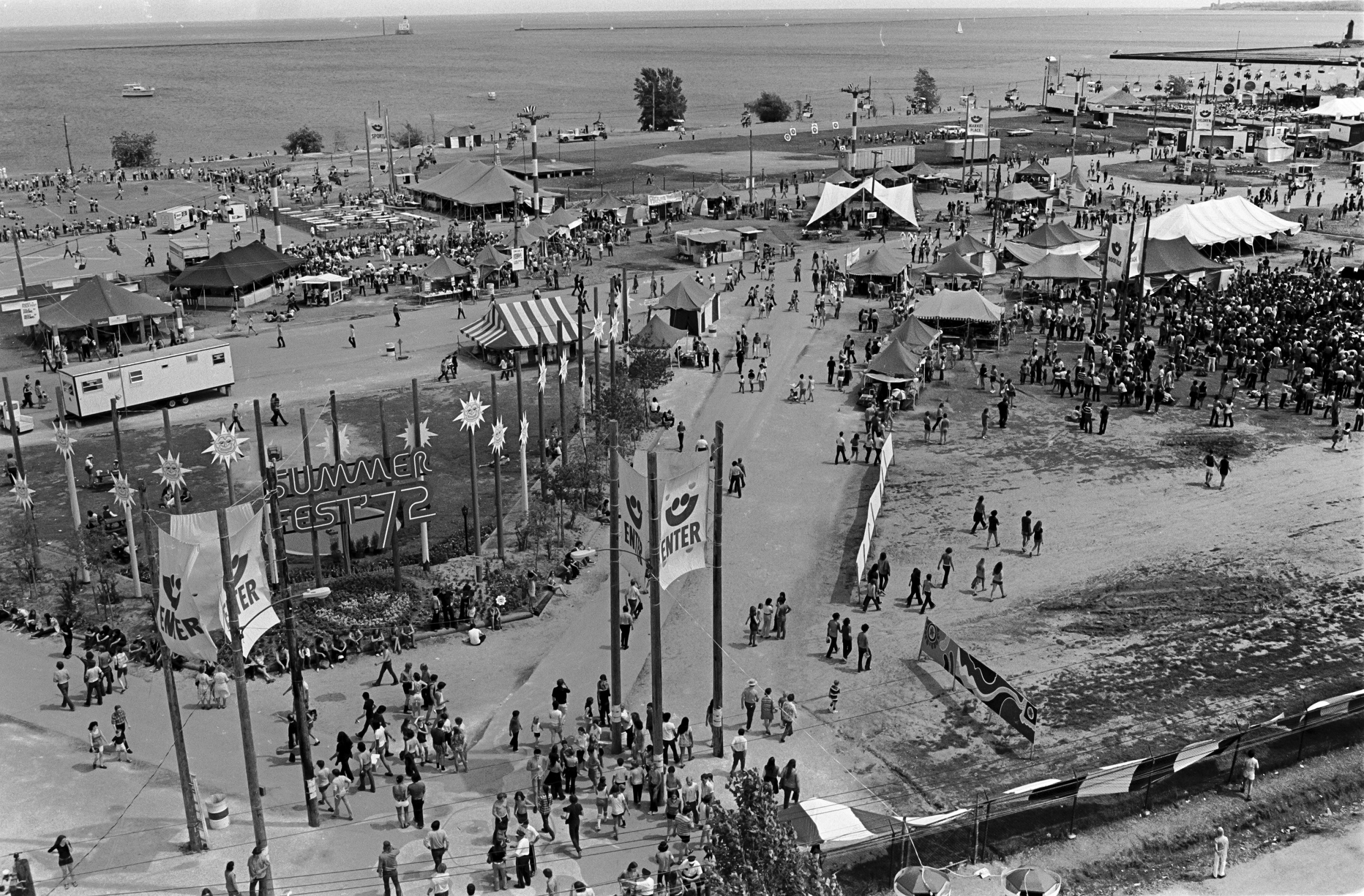 Summerfest Grounds in 1972