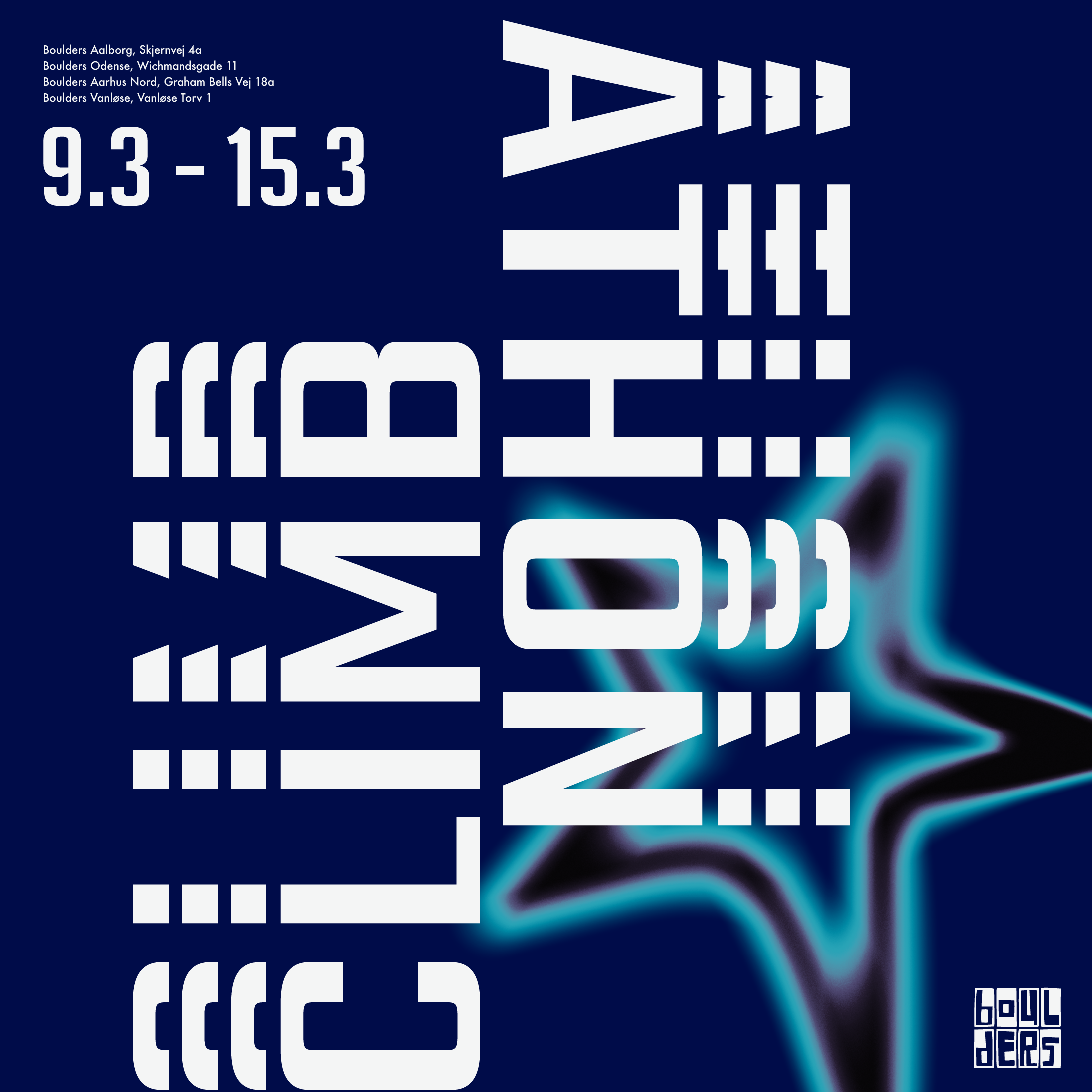 Spring Climbathon starts March 9 in Aarhus, Odense, Copenhagen, and Aalborg