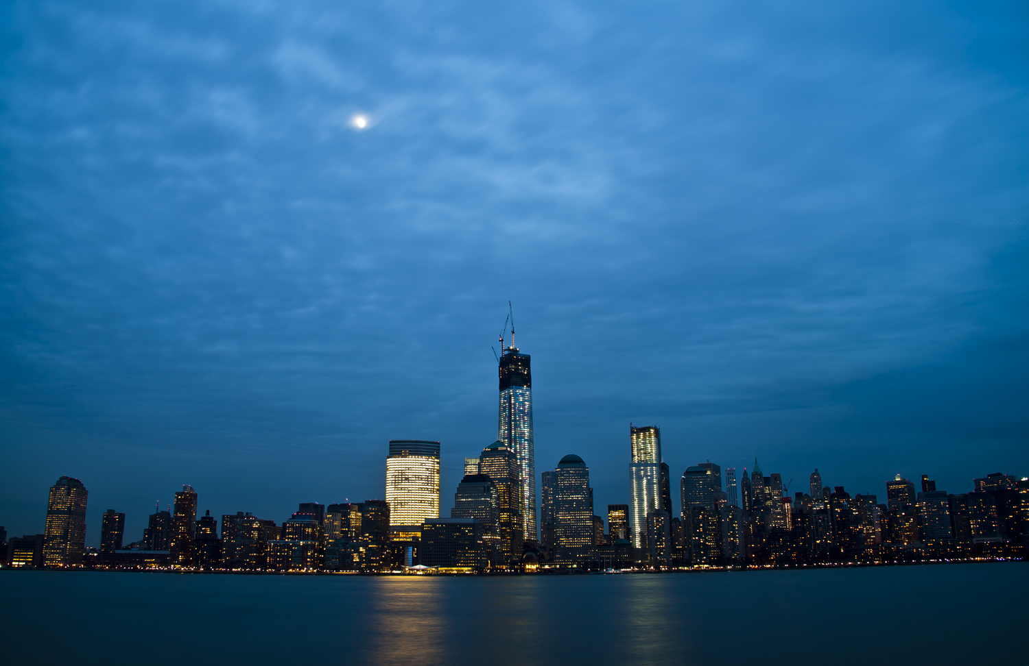 New York in the Evening