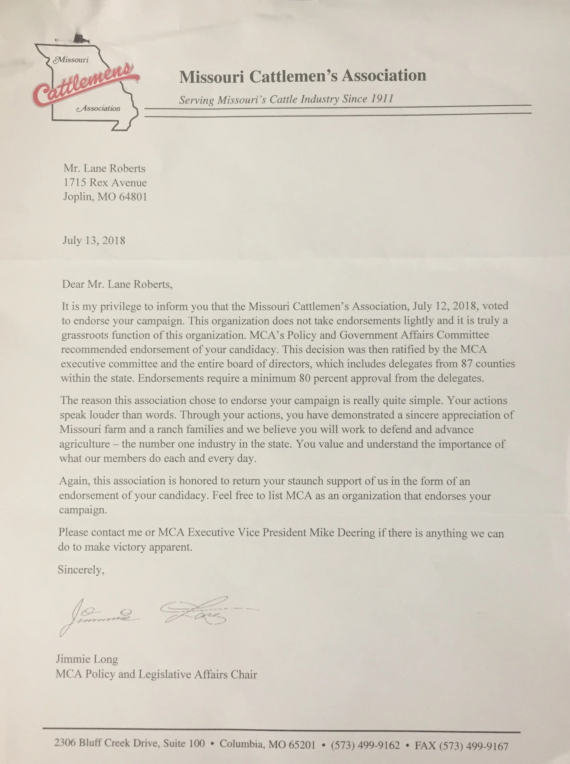 Missouri Cattlemen’s Association