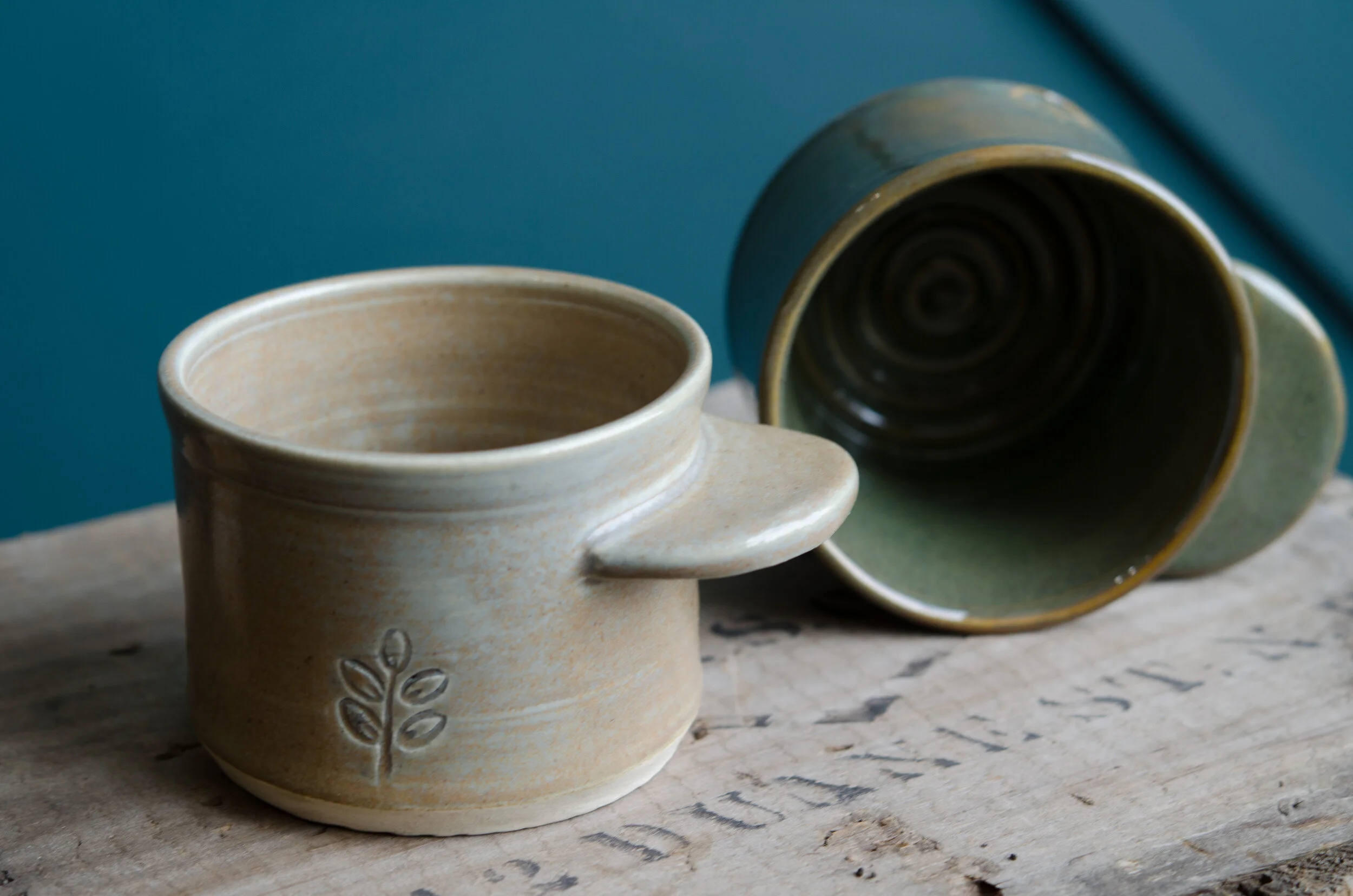 Shave Scuttle - Handmade Ceramic