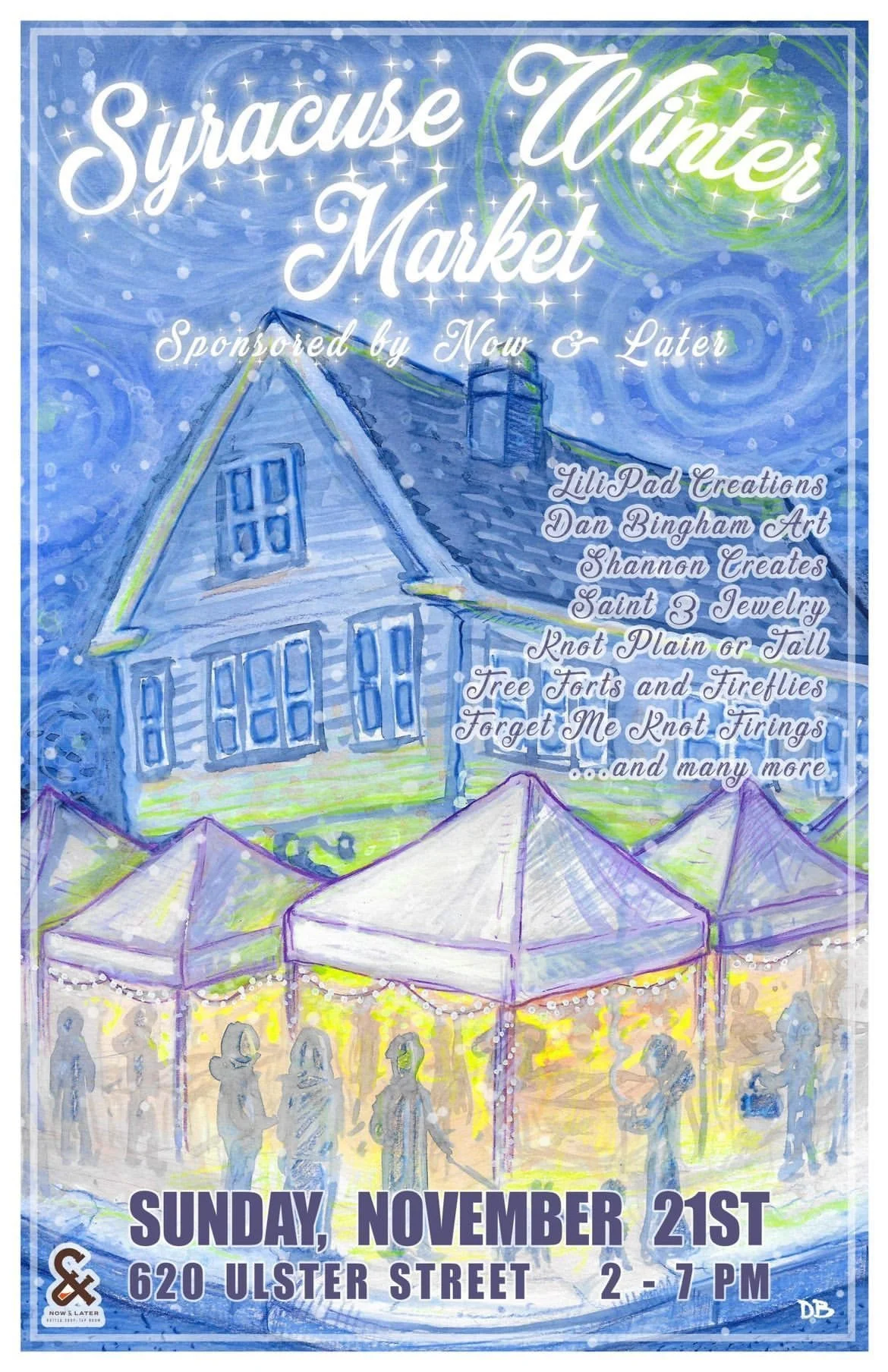 Syracuse Winter Market at Now &amp; Later Brewery