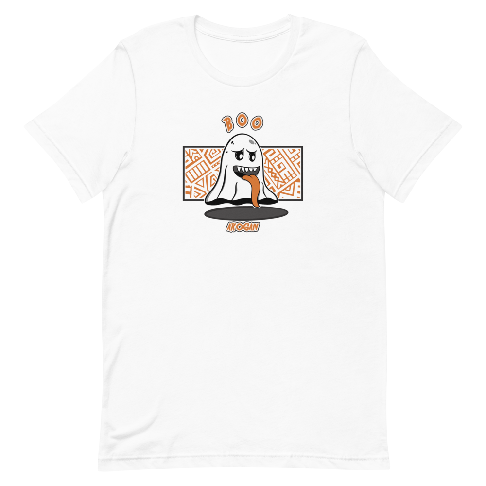 Akogan White Boo tshirt.png