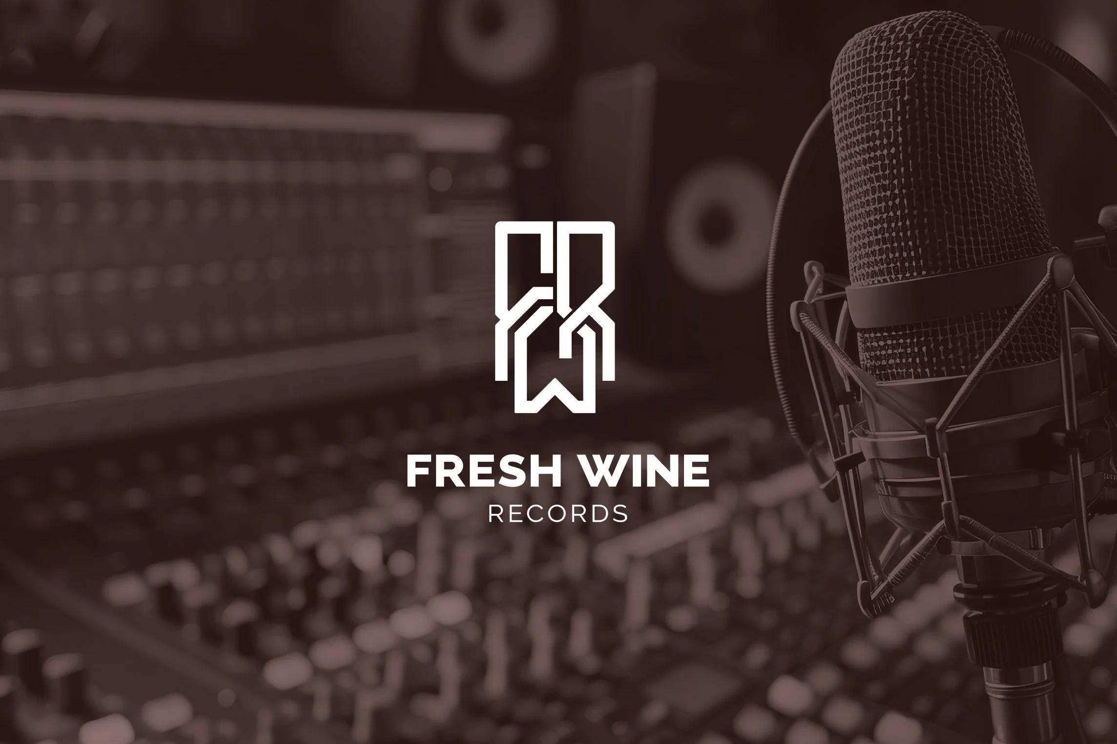 Fresh Wine Records • Brand Identity