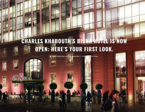 TORONTO NIGHT CLUB Charles Khabouth's Bisha Hotel Is Now Open