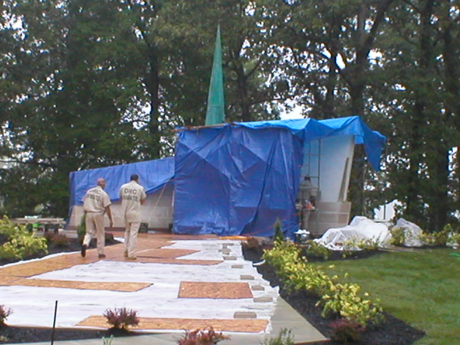 Lucasville memorial walk construction walk.jpg