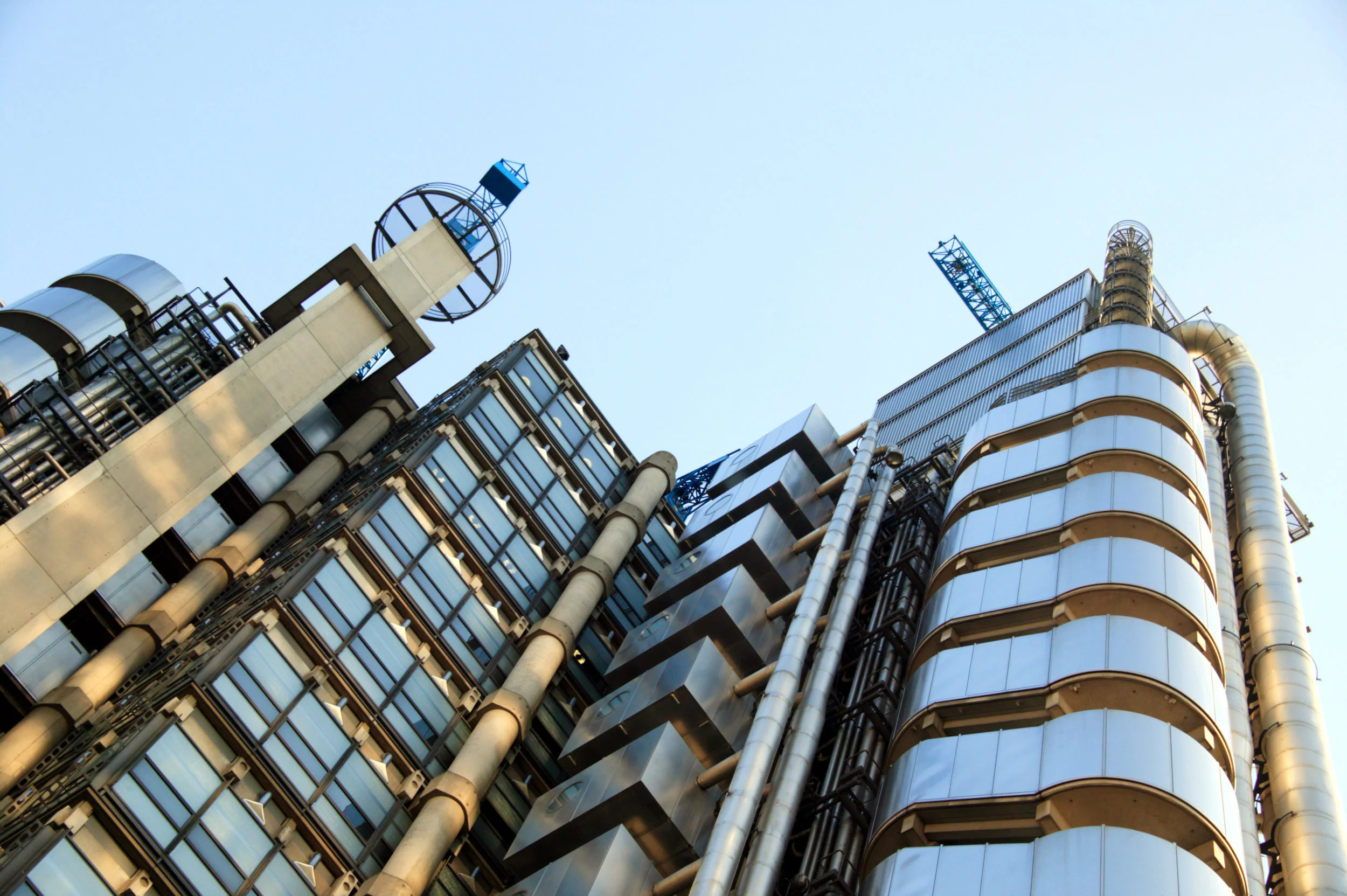Lloyd's of London Headquarters in London.