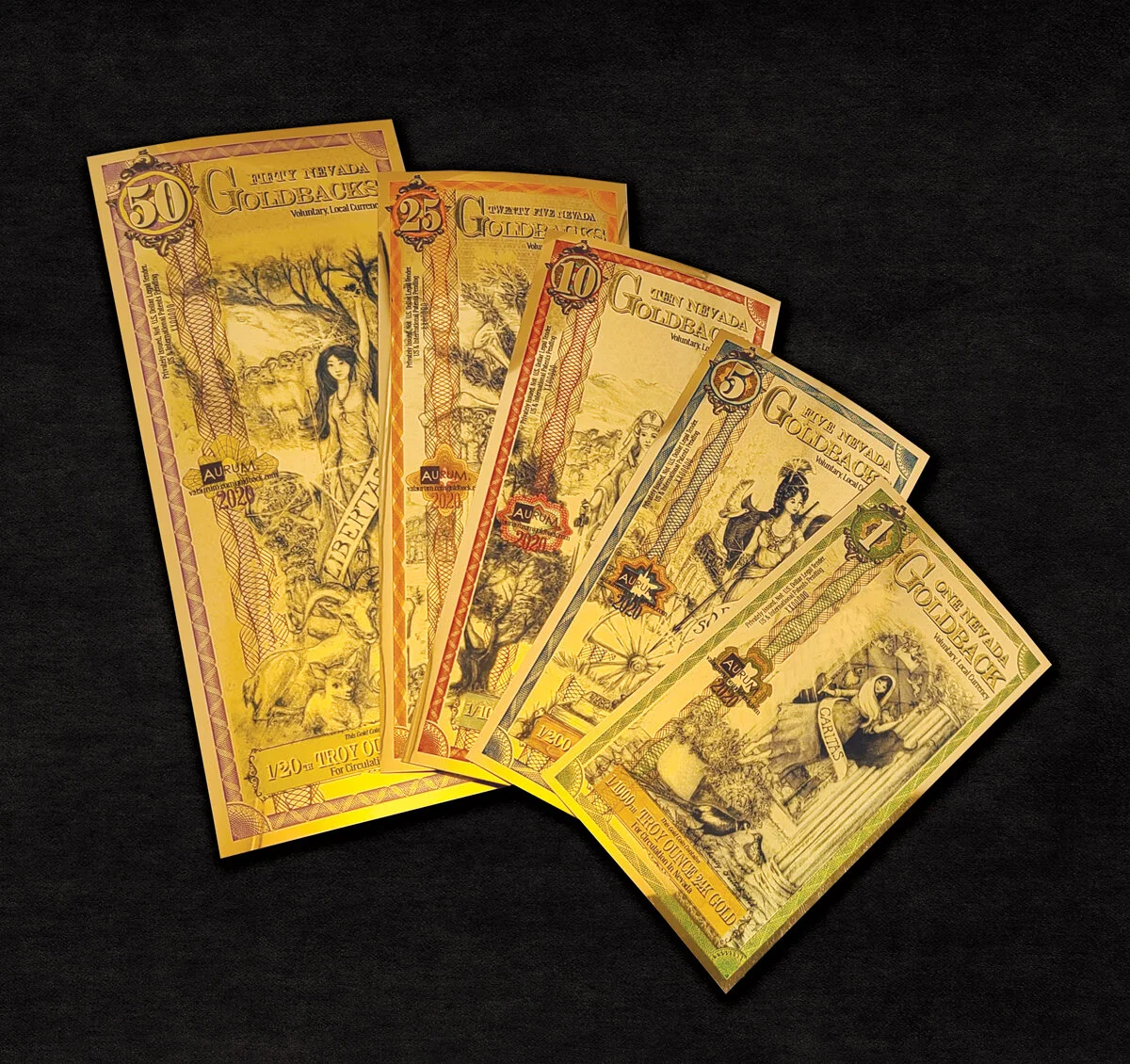 Nevada Goldbacks are Available for Shipping!