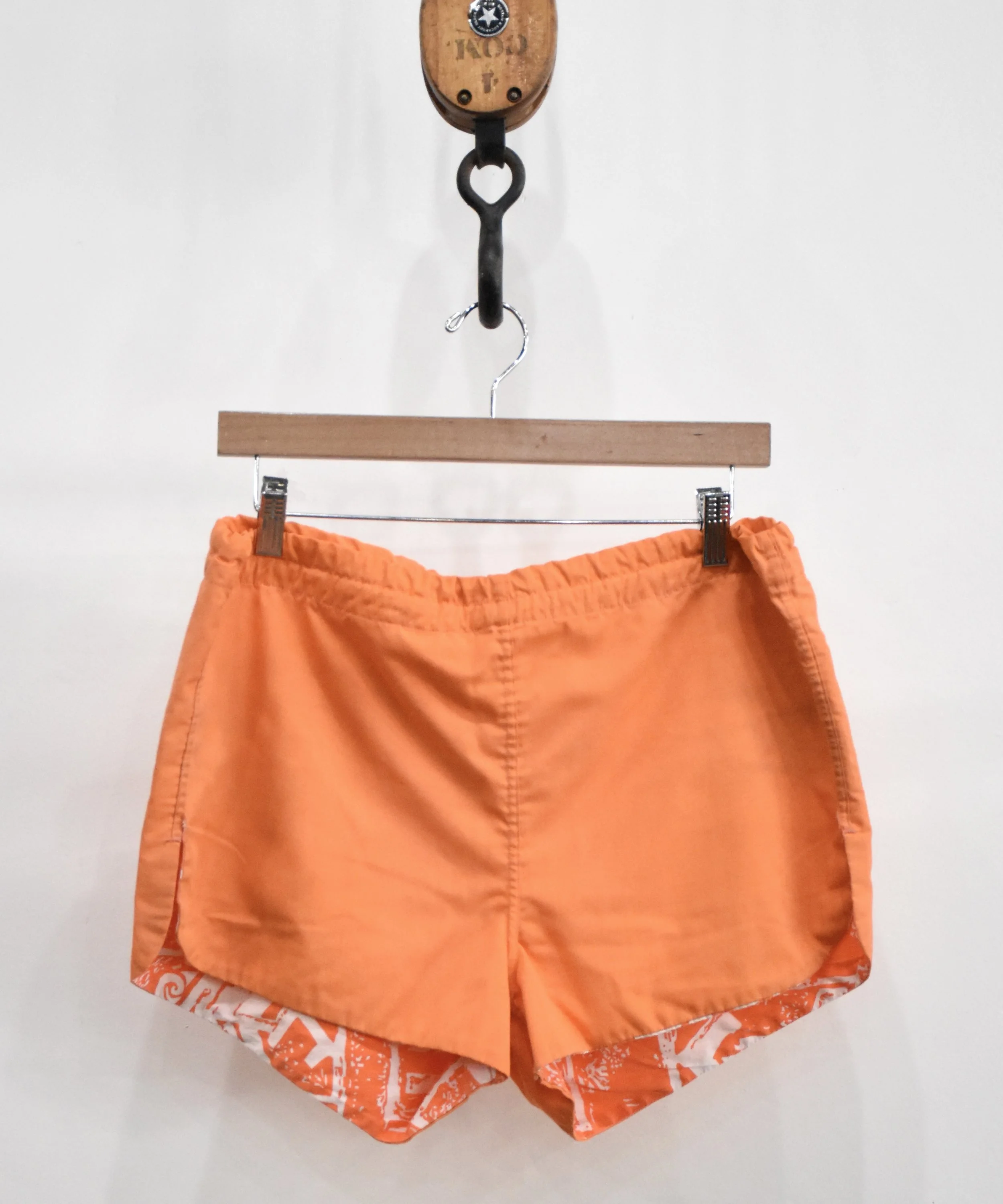 Orange VTG Boardshort — Captain's Helm