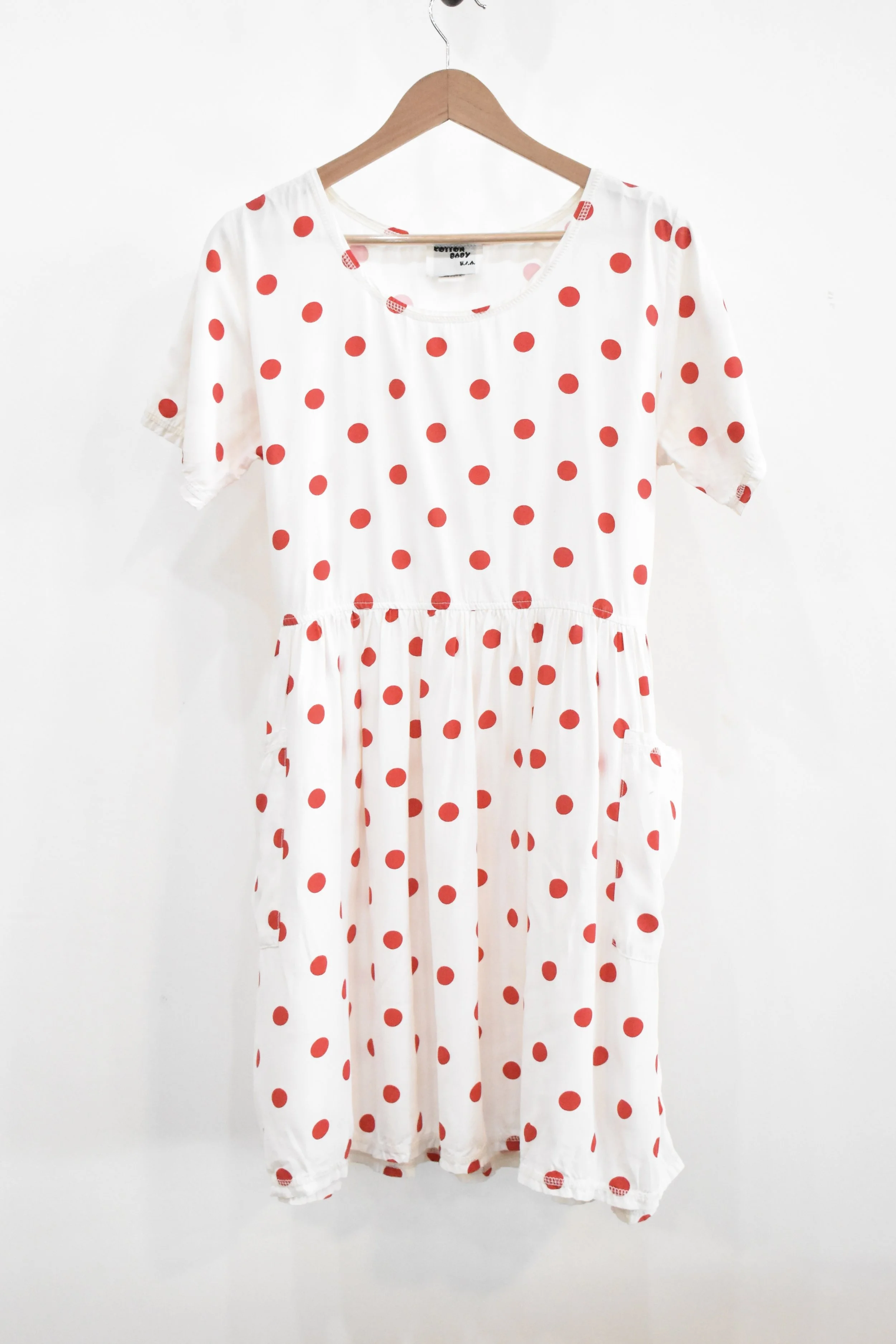 Cotton Baby Polka Dot Dress