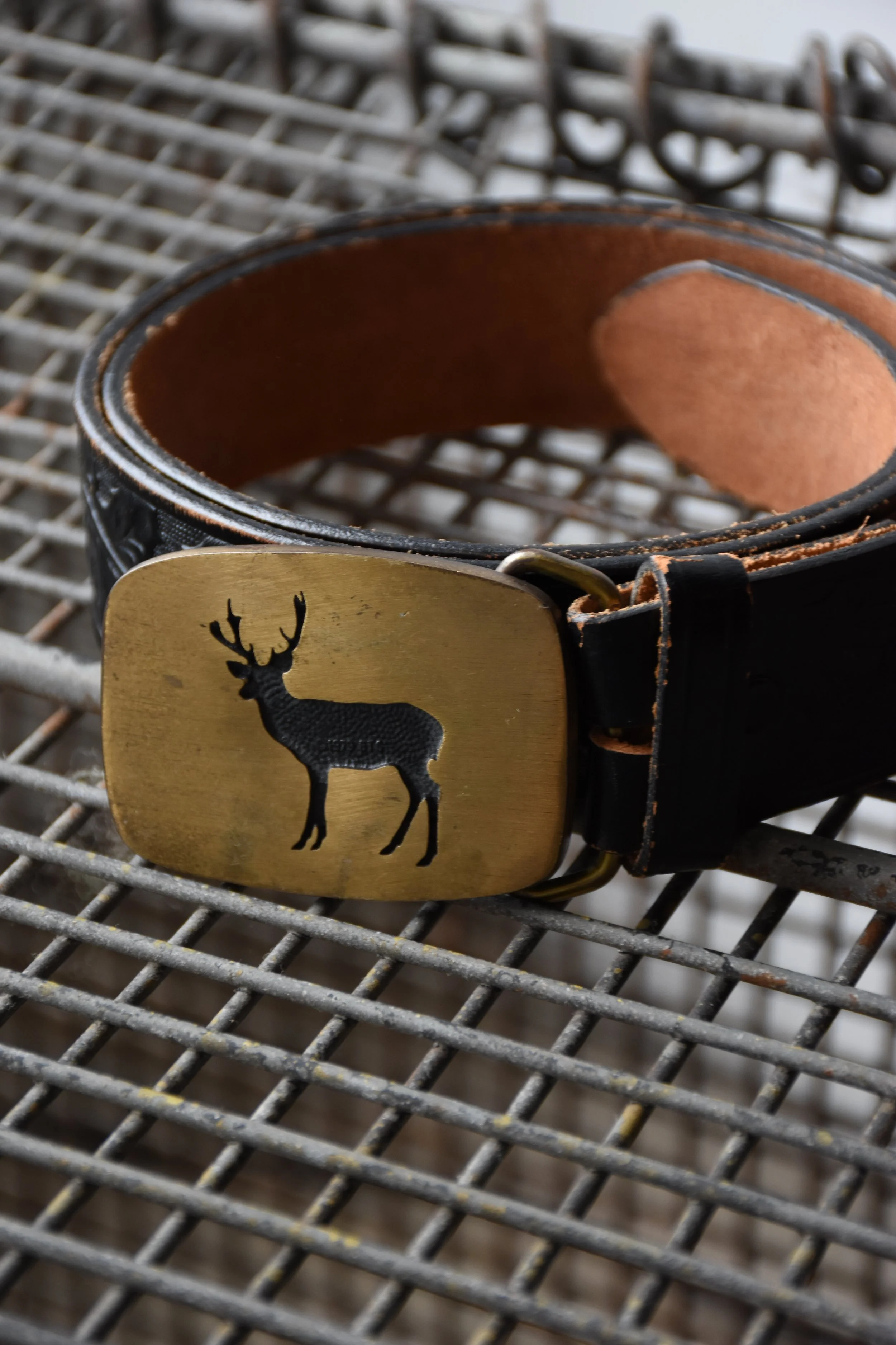 Penney's Ranch Craft w/ Solid Brass Belt Buckle