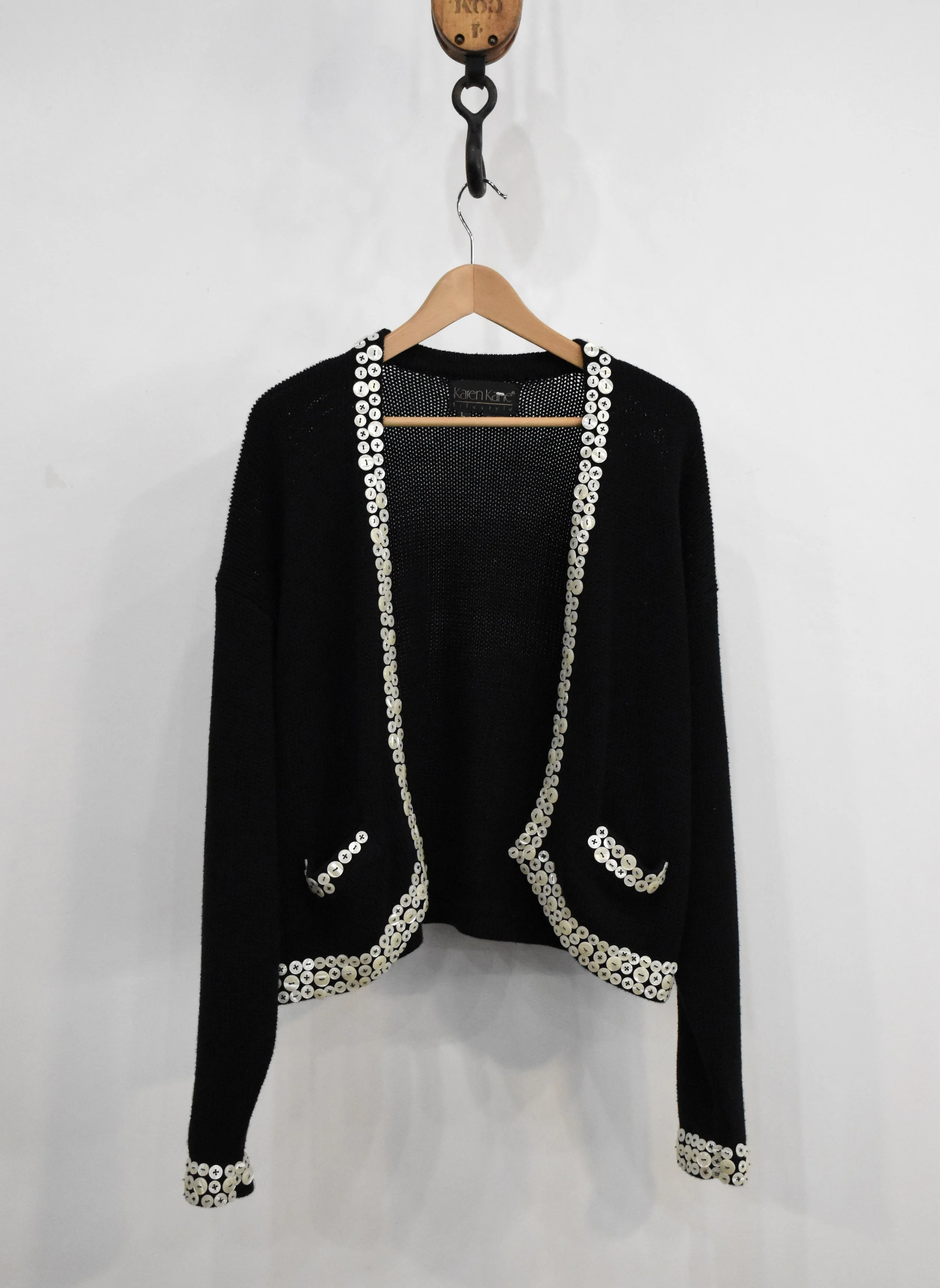 Kareen & Kane Modified Button Sweater