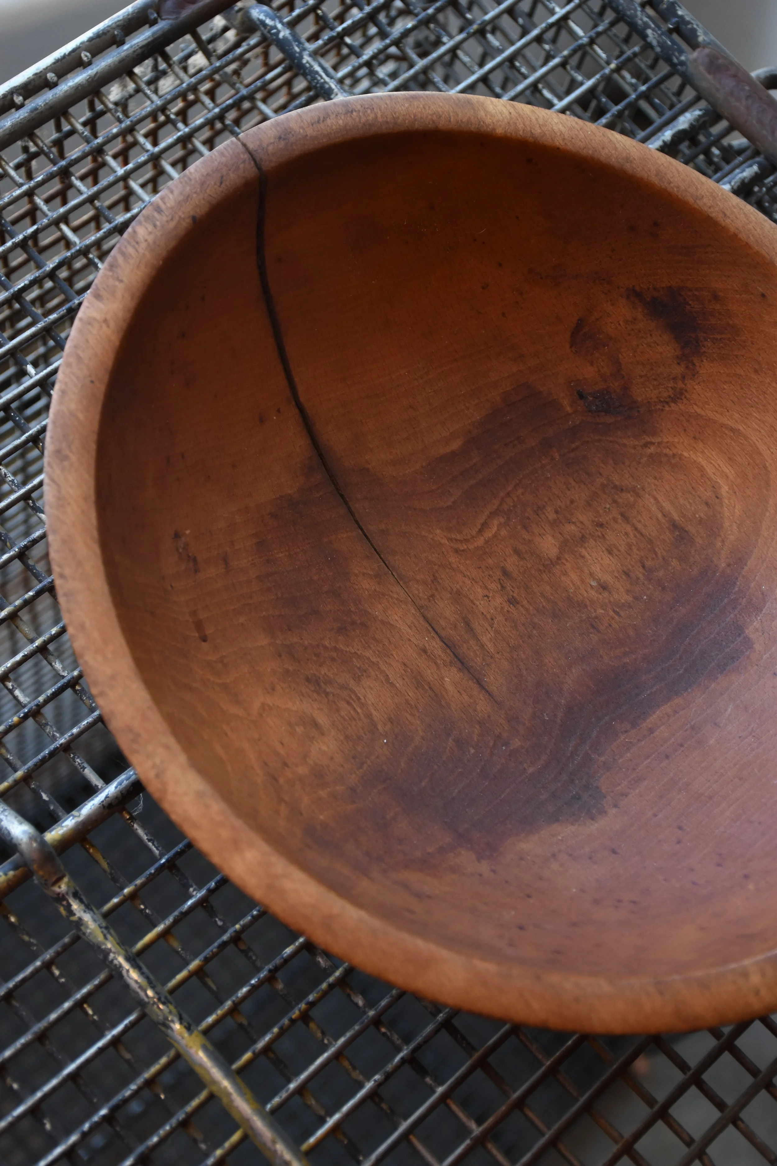 Primitive Teakwood Bowl