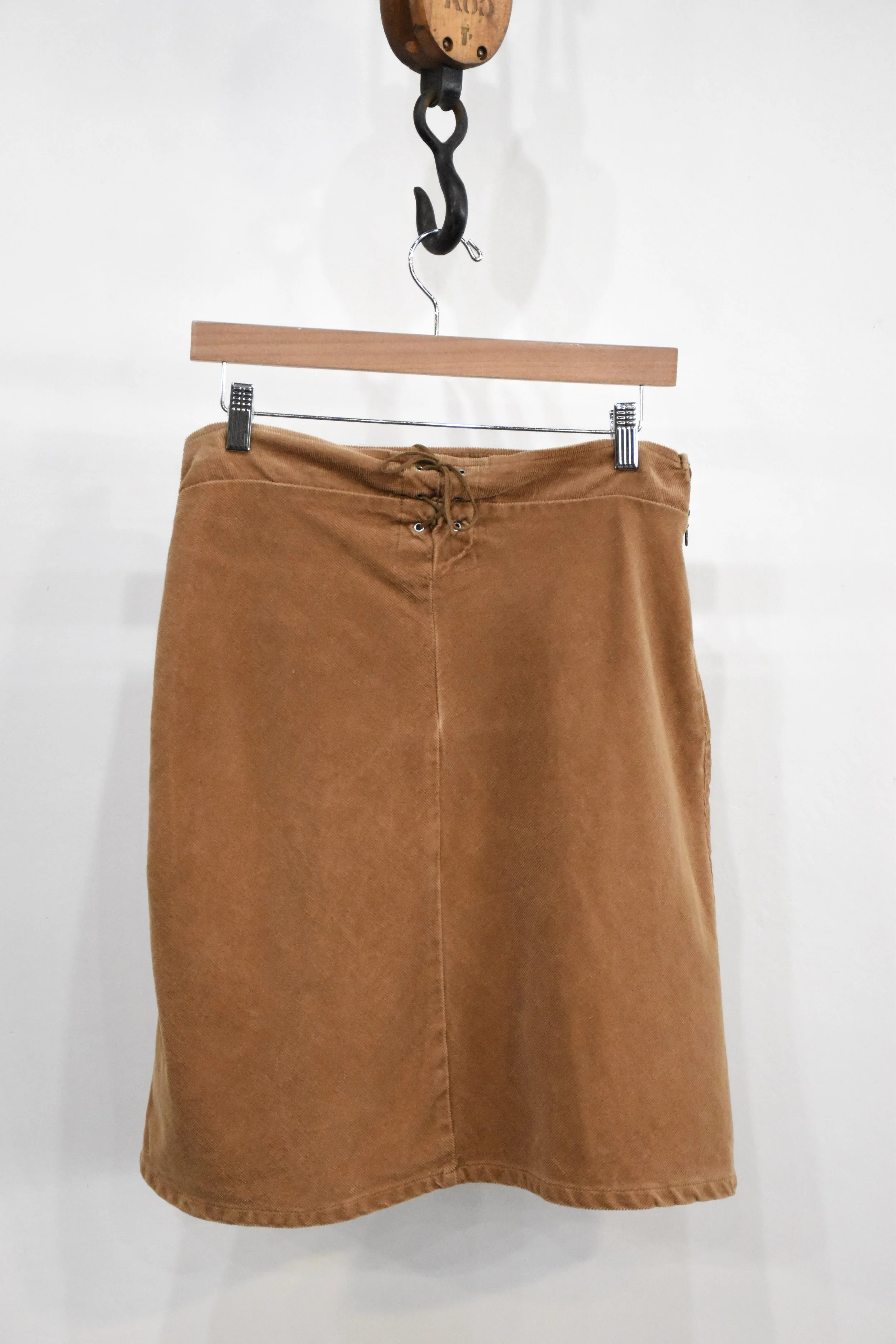 Teaze Corduroy Mid Skirt Price