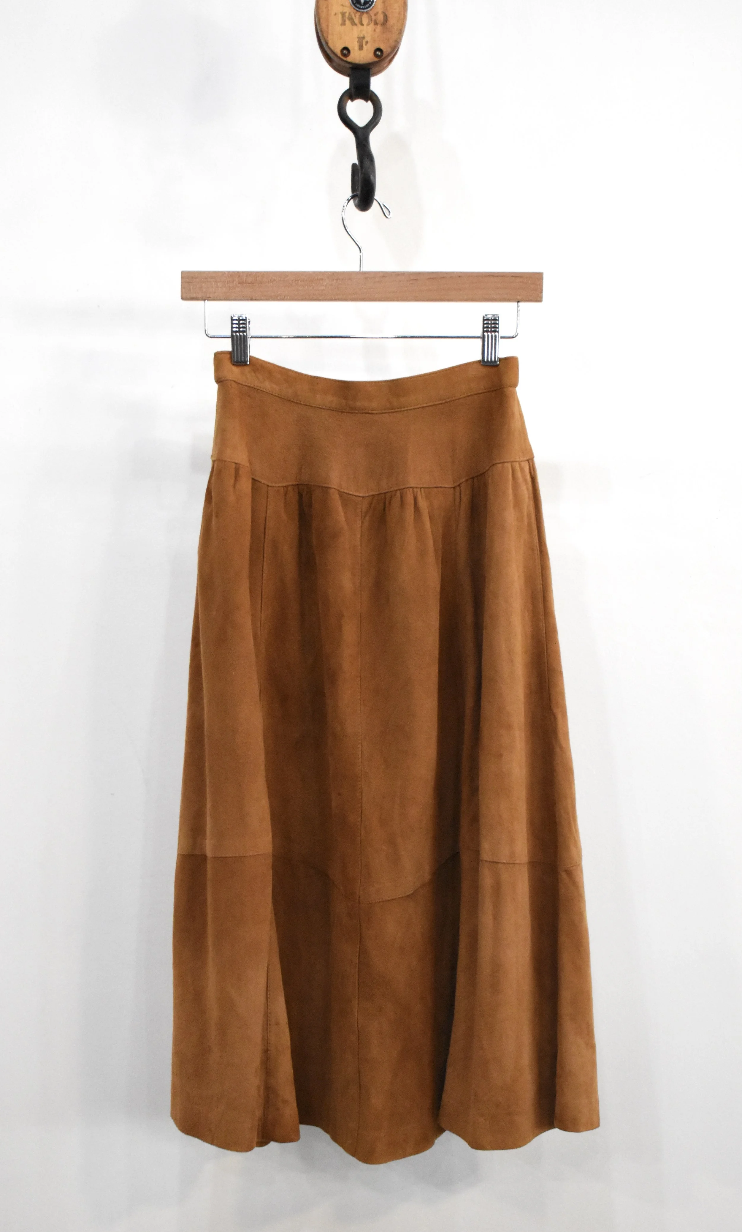 Bagatelle Leather Skirt
