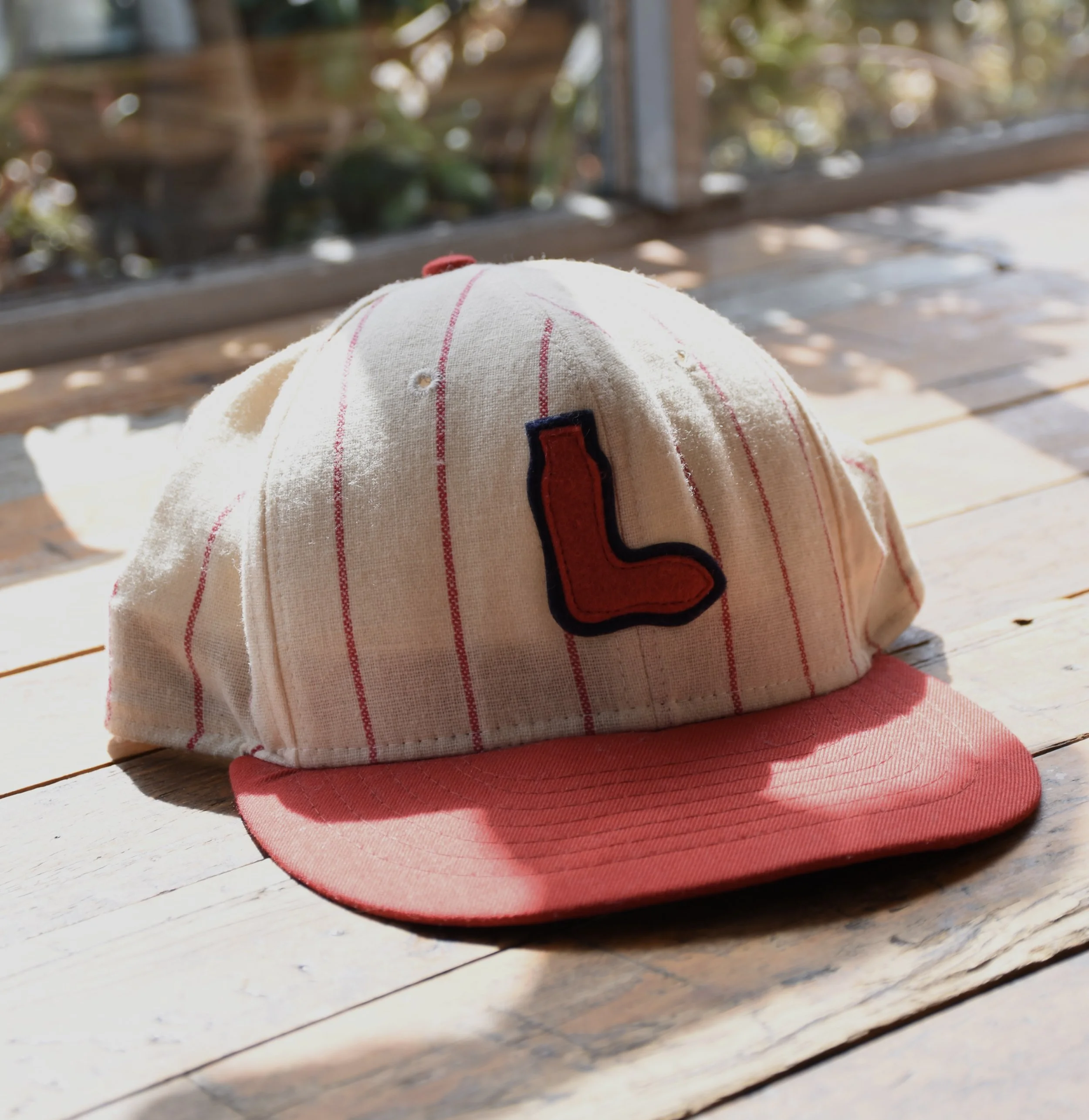 Red Sox Wool/Felt Pinstripe Hat