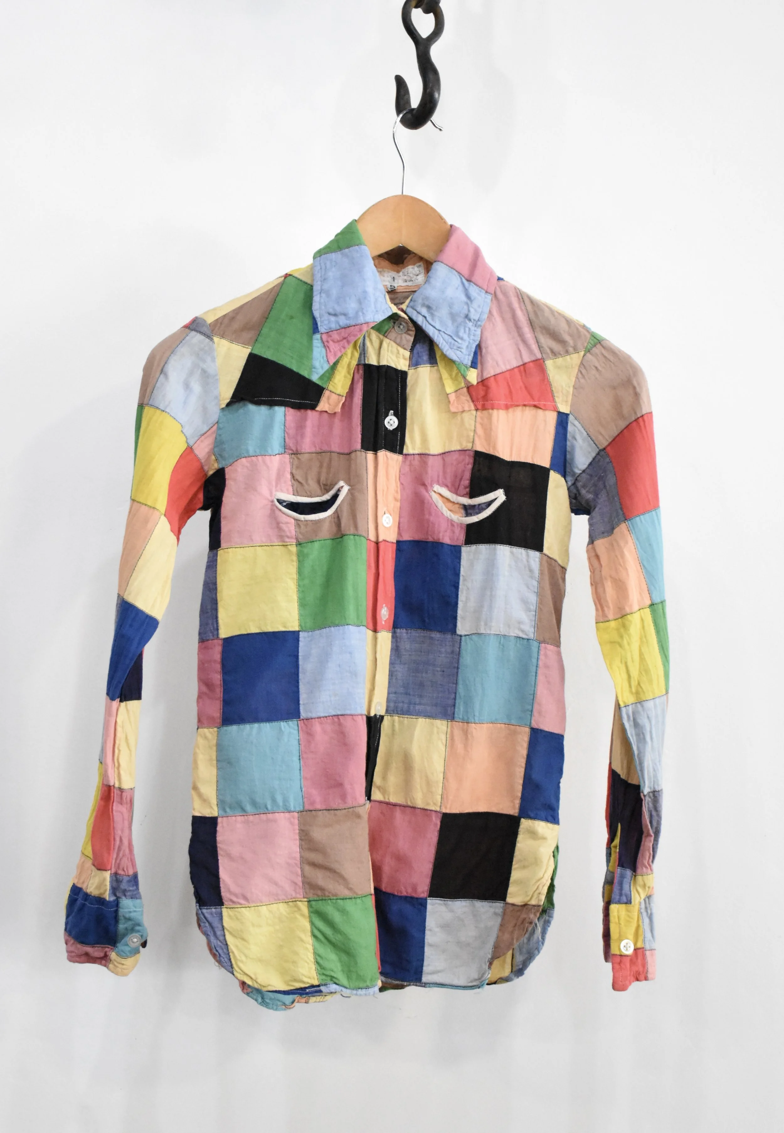 Spiritual Sky Patch Work Blouse